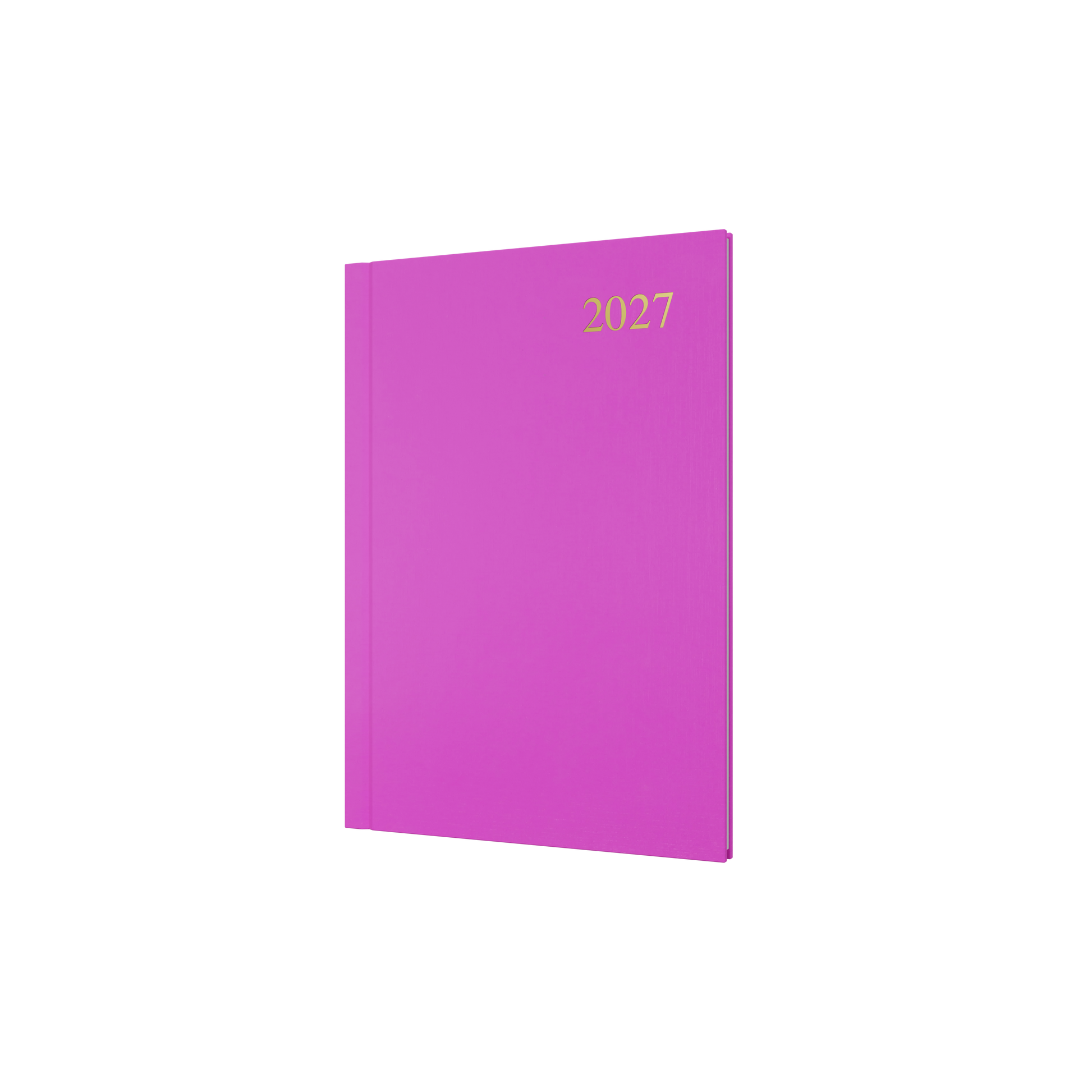 Collins Essential 2027 A5 Week to View Diary Pink front cover