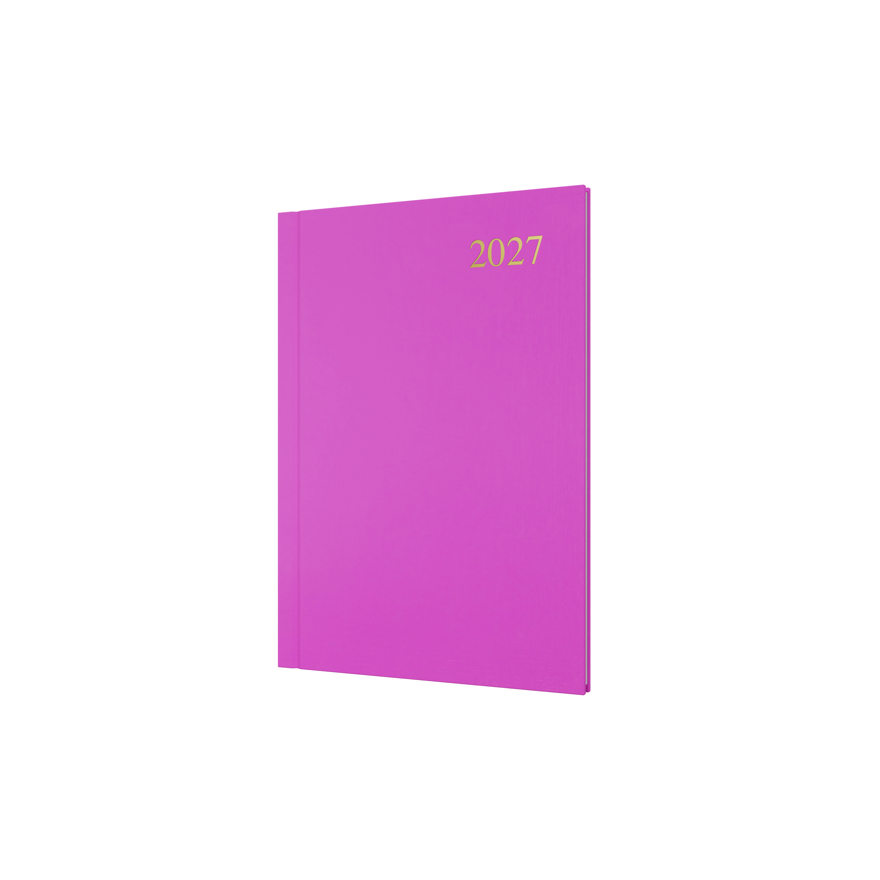Collins Essential 2027 A5 Week to View Diary Pink front cover