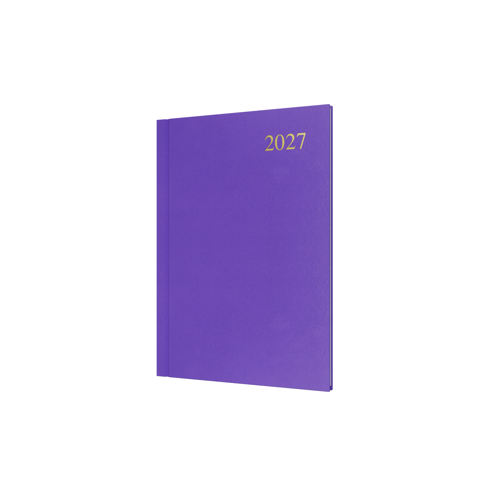 Collins Essential 2027 A5 Week to View Diary Purple front cover