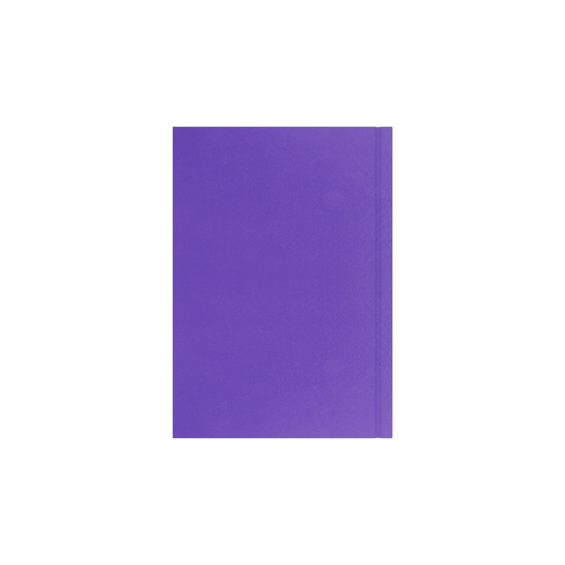 Collins Essential 2027 A5 week to view diary purple cover and spine detail