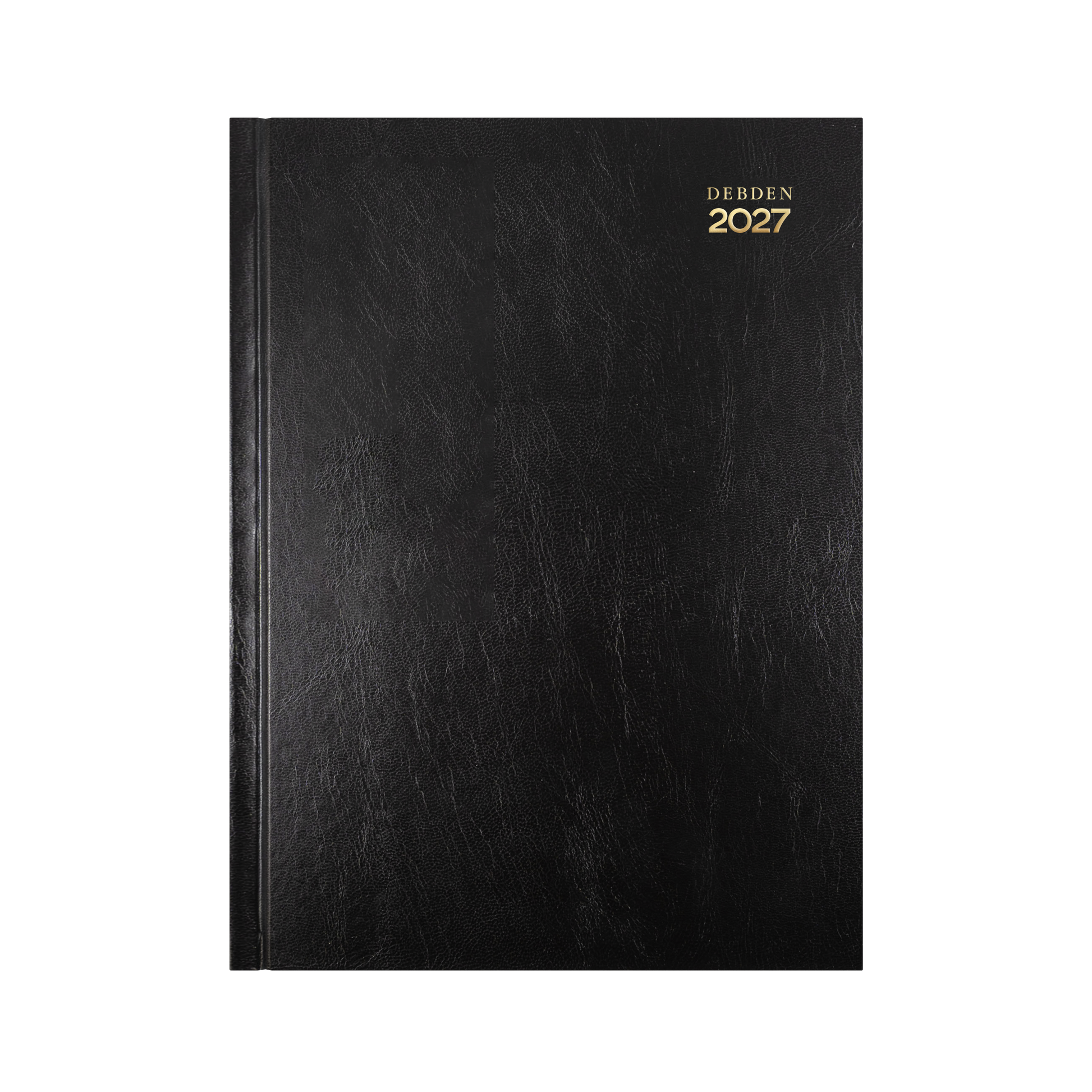 Kyoto 2027 A4 Day to Page Black angled view open
