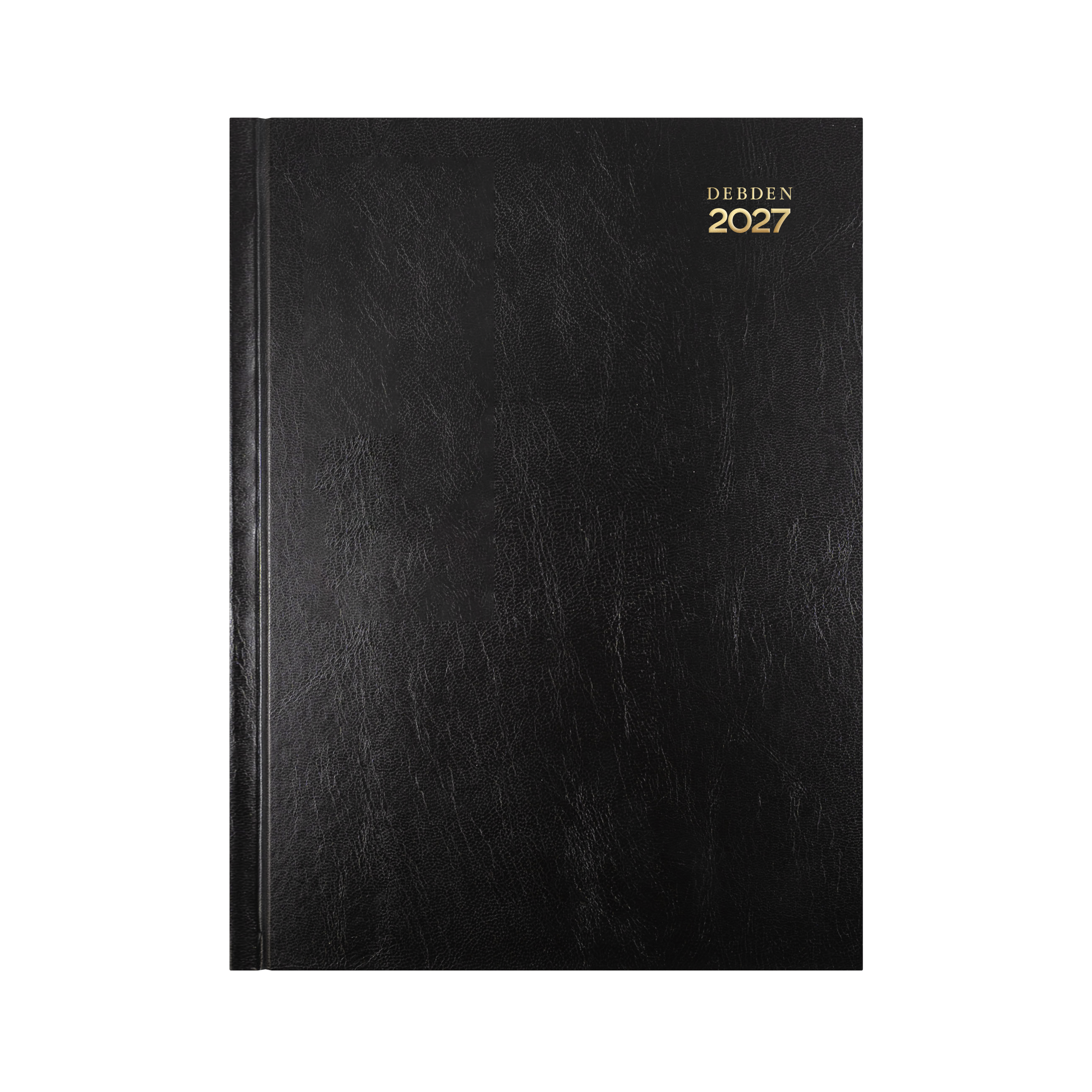 Kyoto 2027 A4 Day to Page Black angled view open