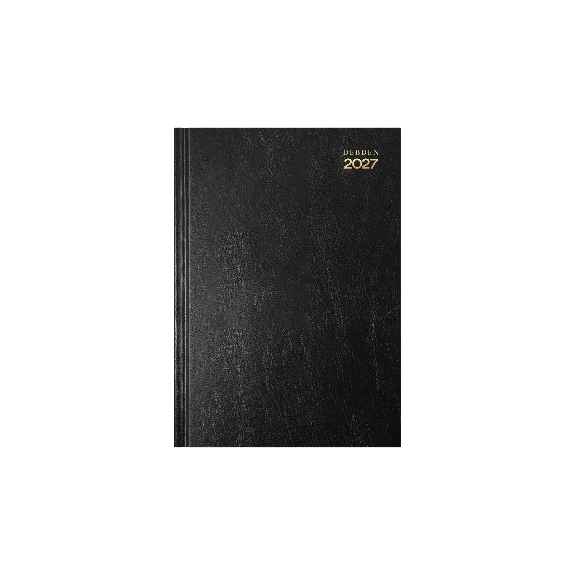 Kyoto 2027 A5 Day to Page Black angled view open