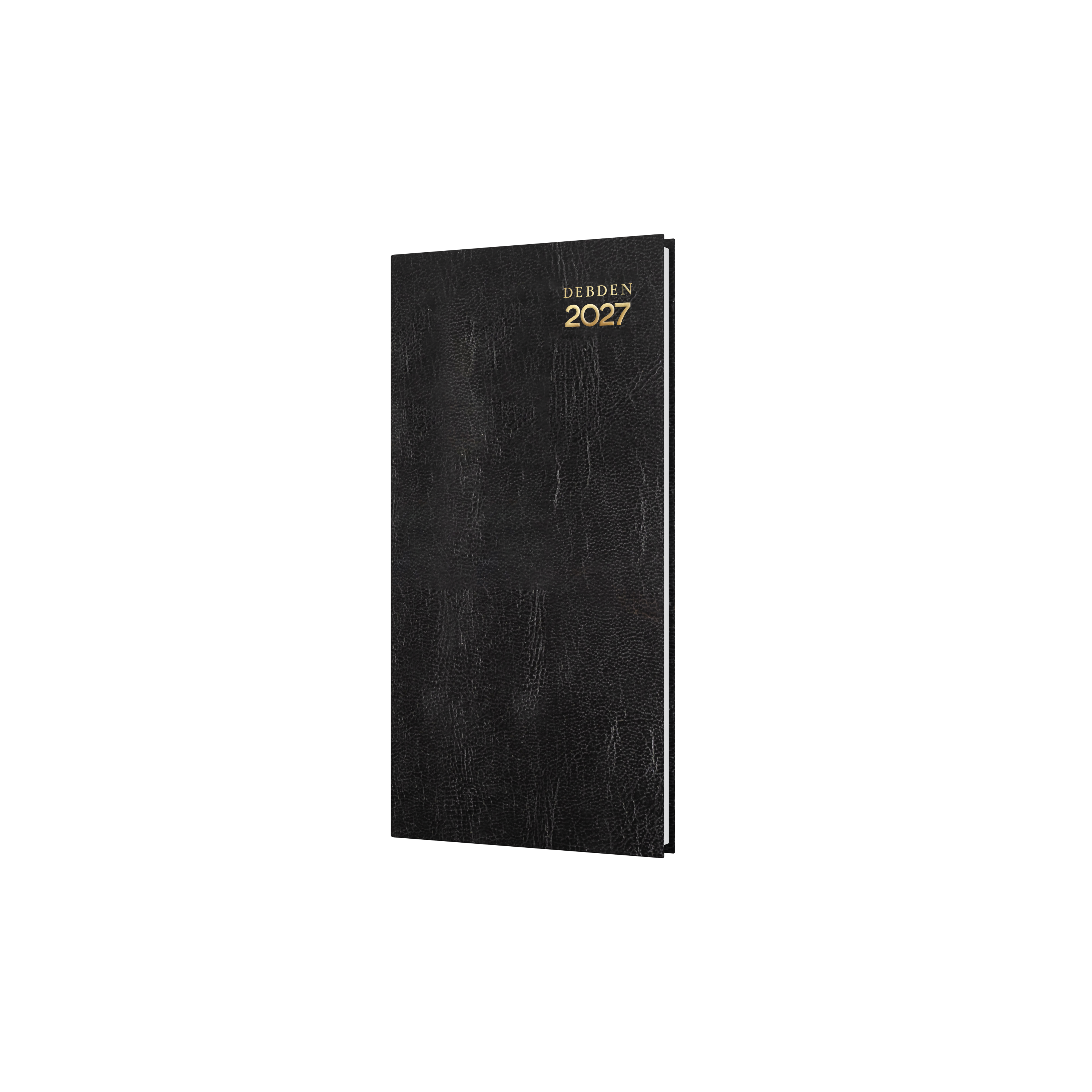 Kyoto 2027 B6/7 Slimline Week to View Black front cover