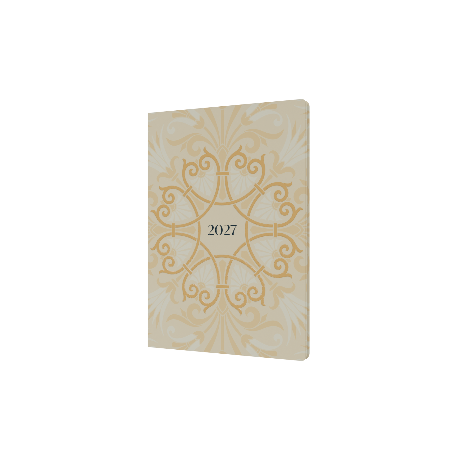 Lavish Lux 2027 A5 Week to View White front cover