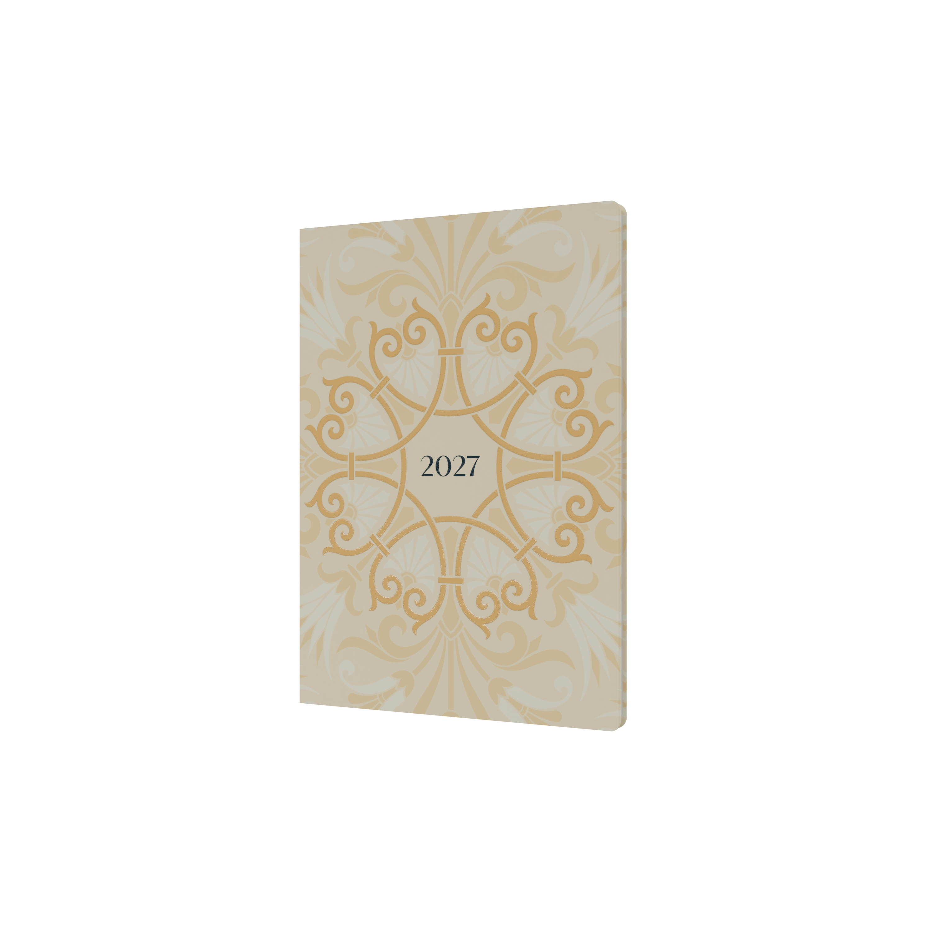 Lavish Lux 2027 A5 Week to View White front cover