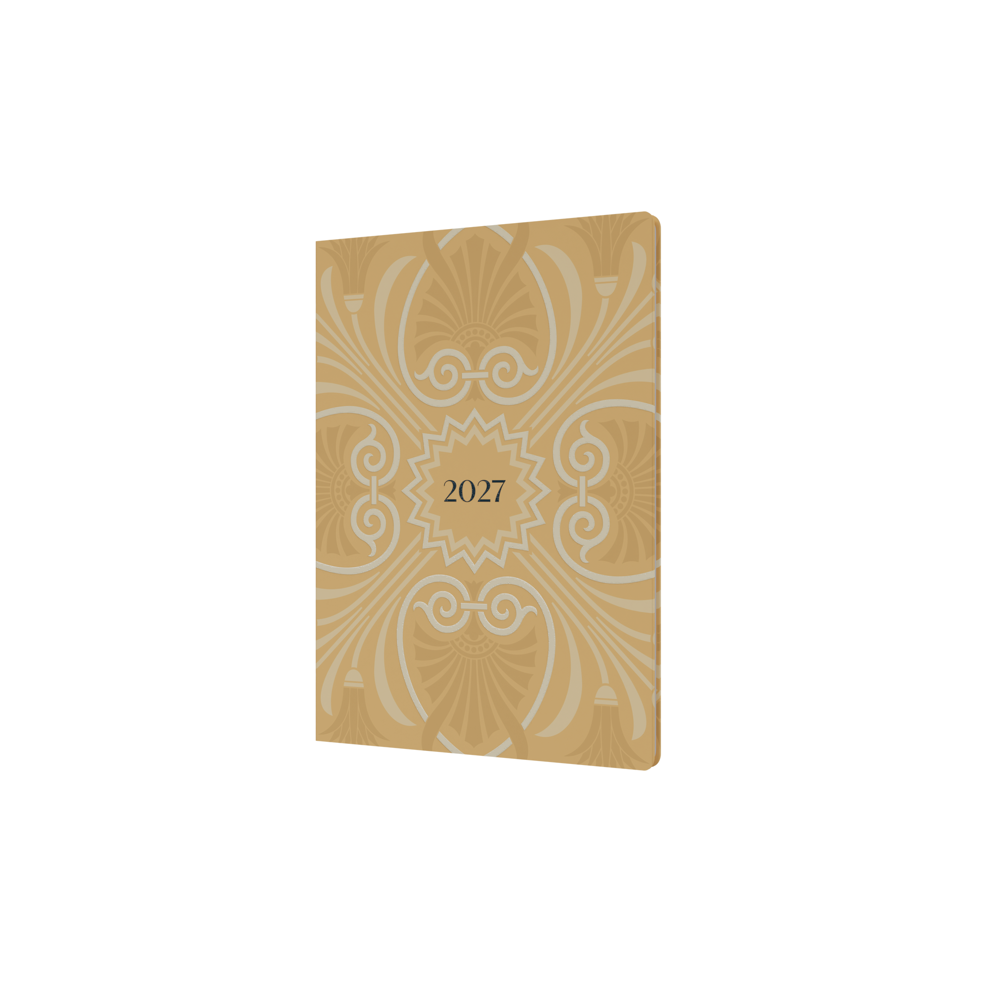 Lavish Lux 2027 A5 Week to View Yellow front cover