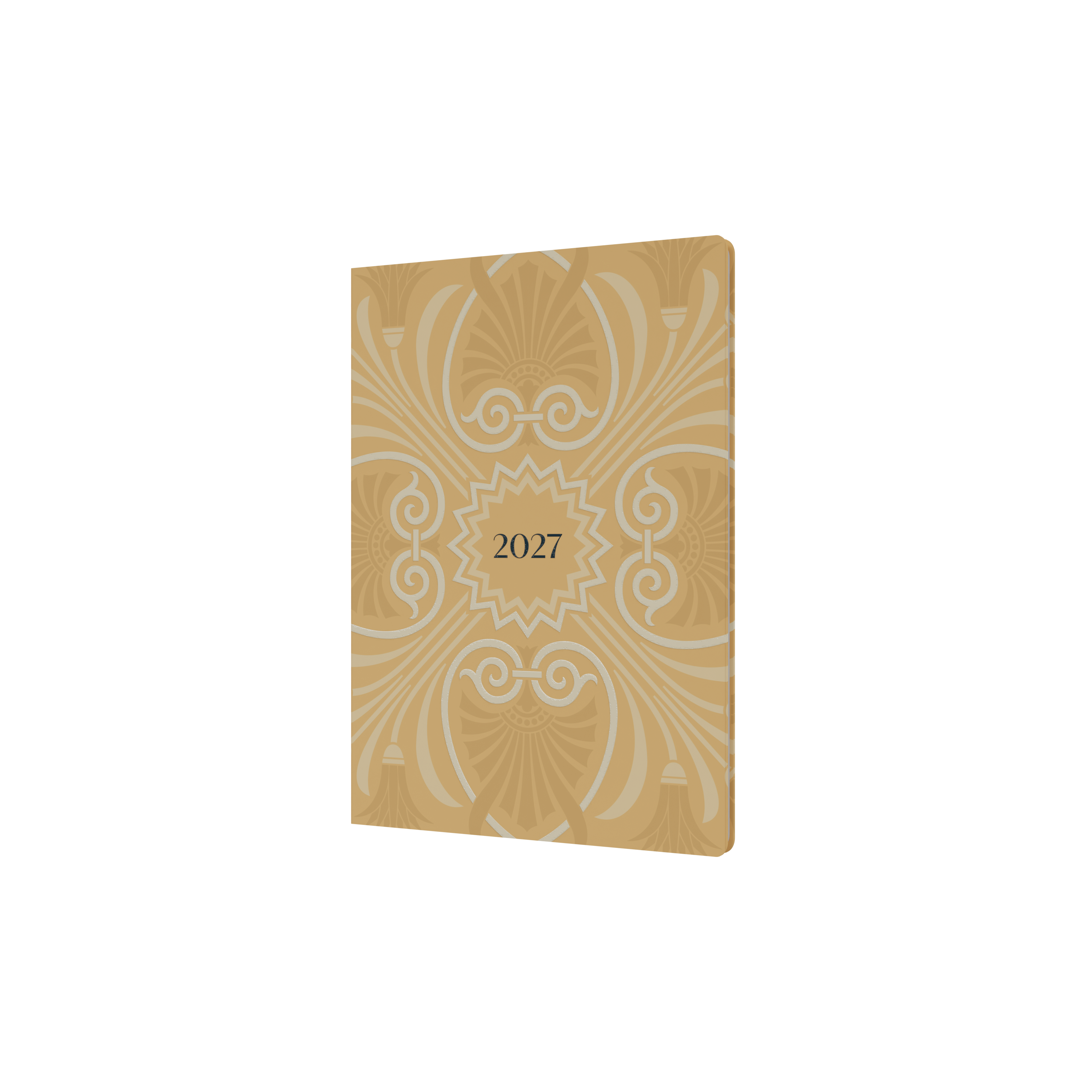 Lavish Lux 2027 A5 Week to View Yellow front cover