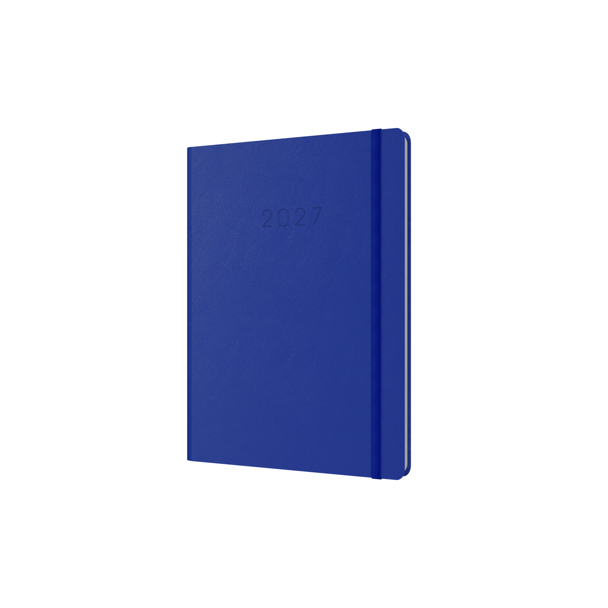 Collins Legacy 2027 A5 week to view blue front cover