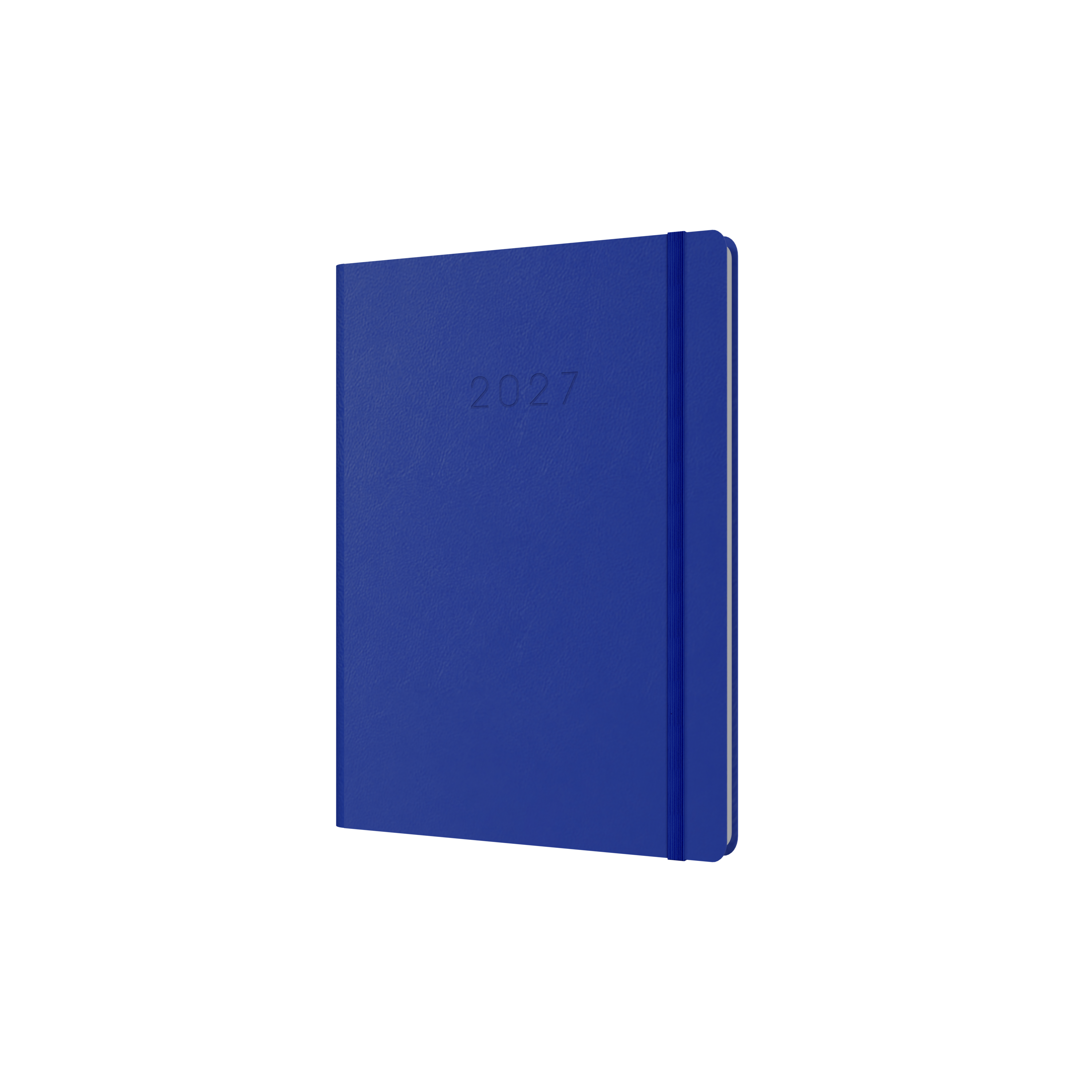 Collins Legacy 2027 A5 week to view blue front cover