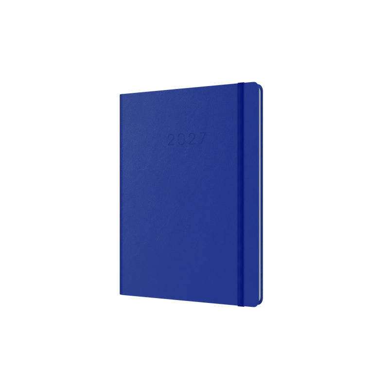Collins Legacy 2027 A5 week to view blue front cover