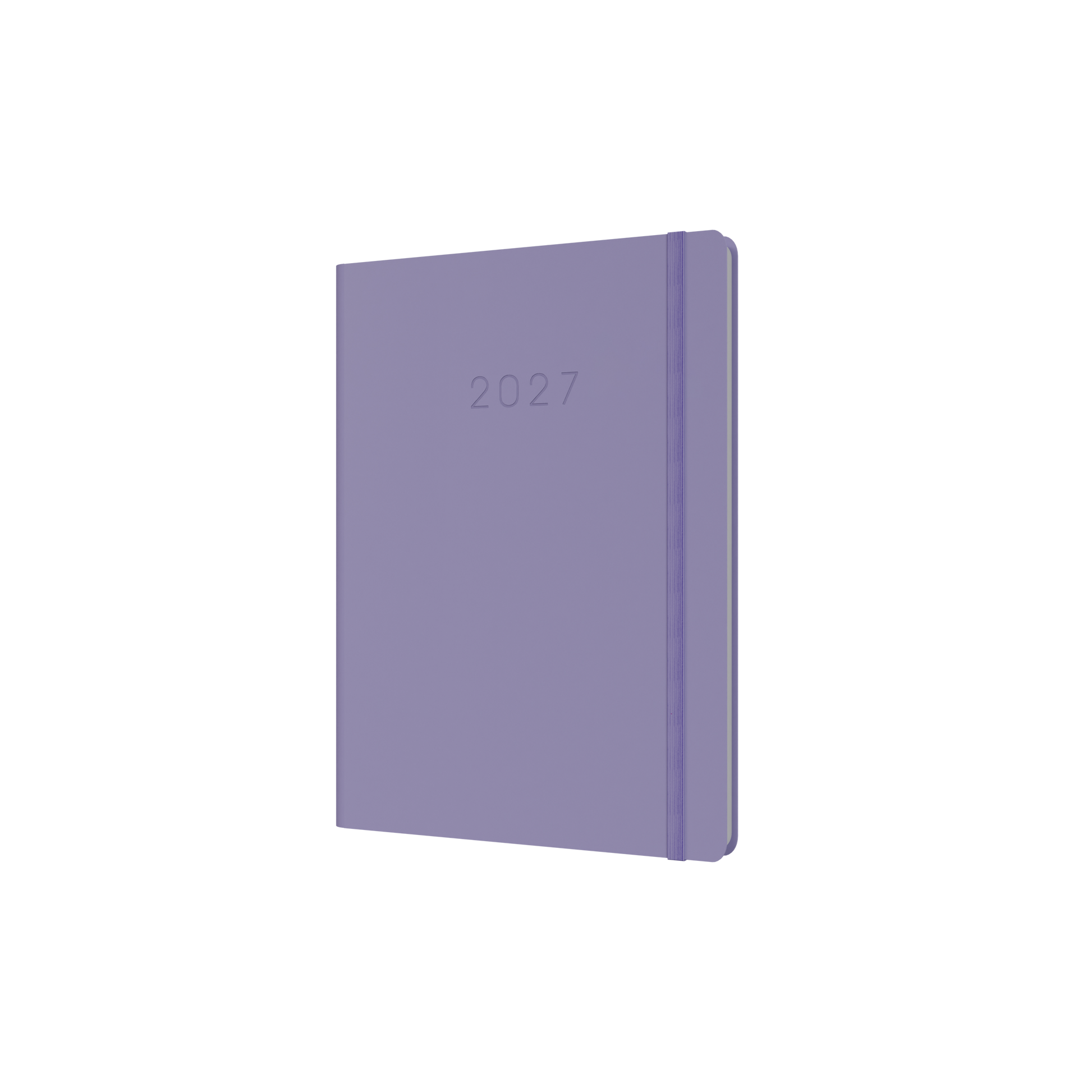 Collins Legacy 2027 A5 week to view purple front cover