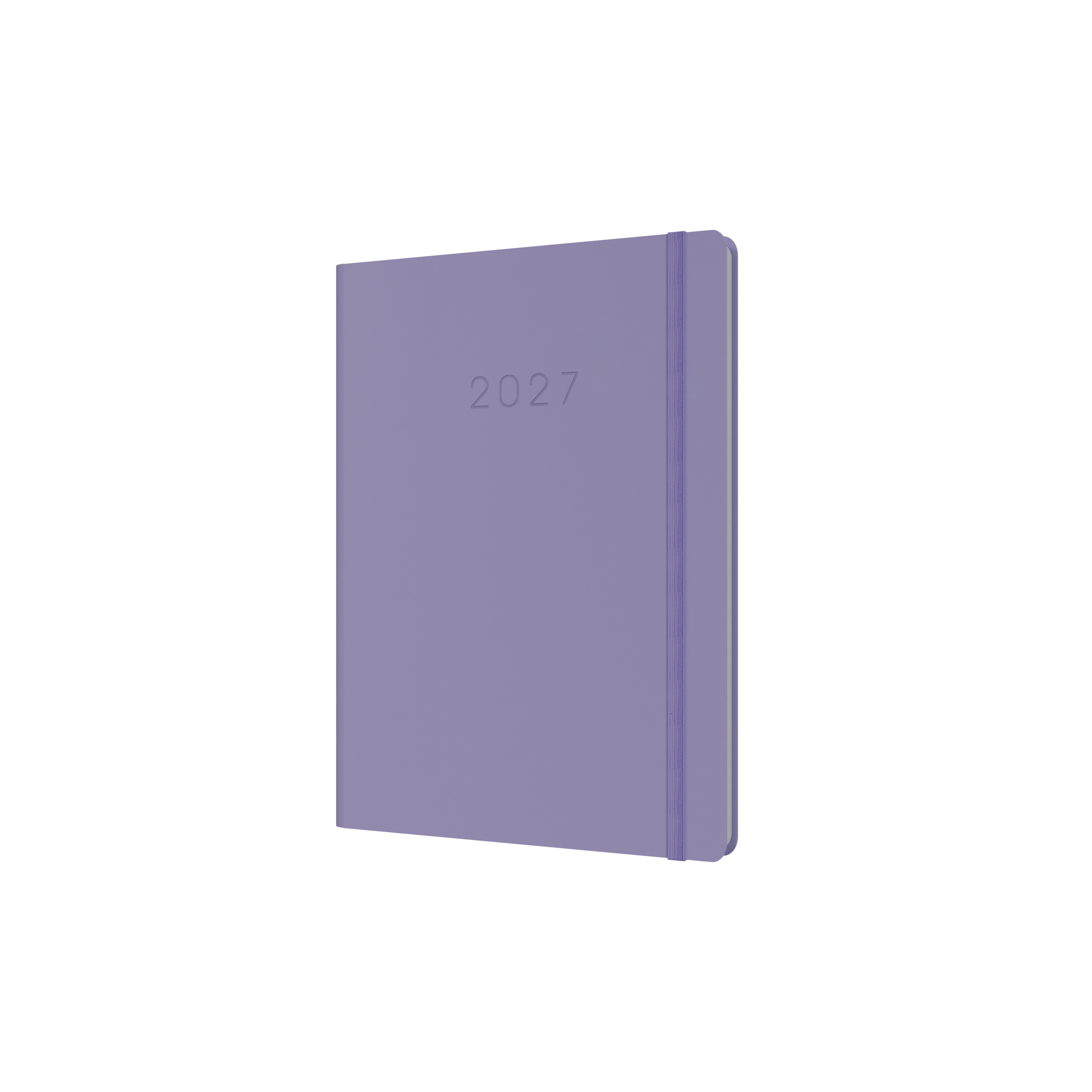 Collins Legacy 2027 A5 week to view purple front cover