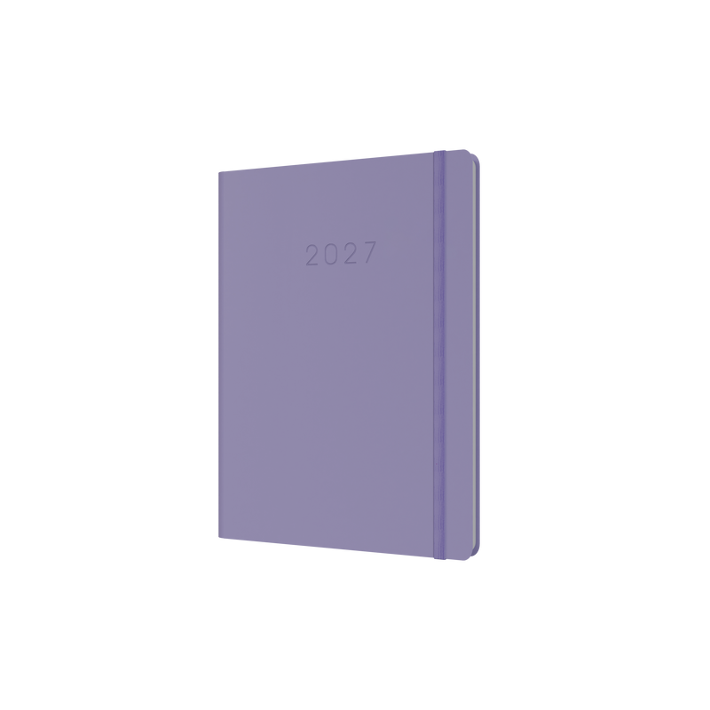 Collins Legacy 2027 A5 week to view purple front cover