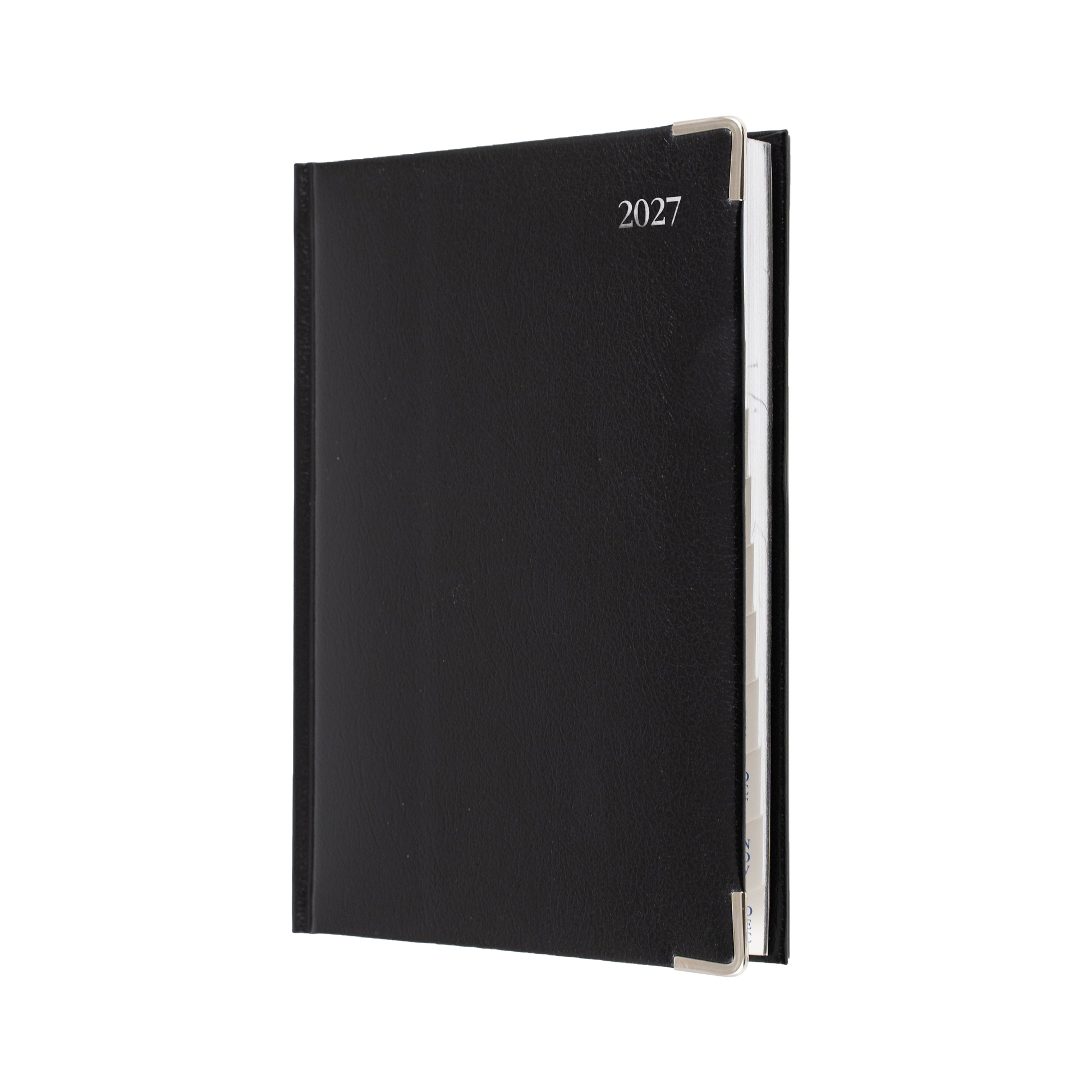 Collins Management 2027 A4 Day to Page Black front cover