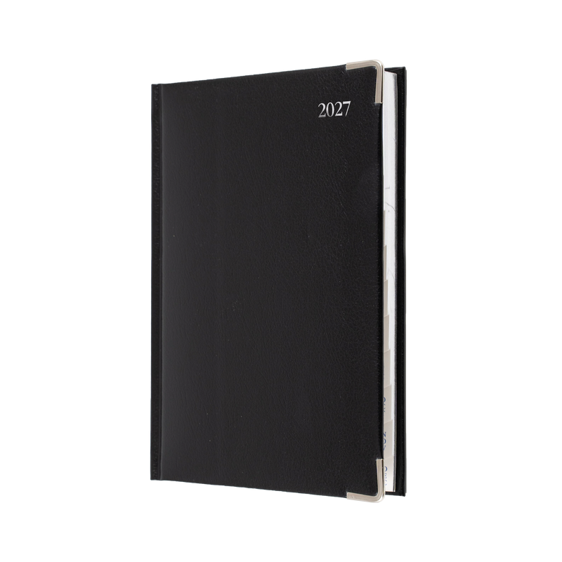 Collins Management 2027 A4 Day to Page Black front cover