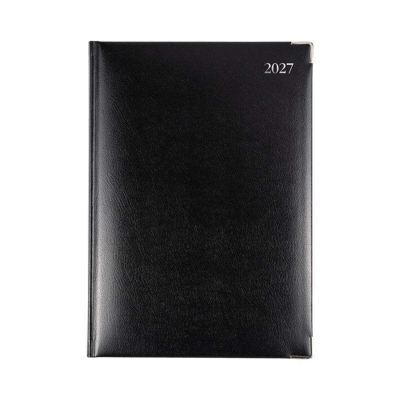 Collins Management 2027 A4 Day to Page Black interior layout