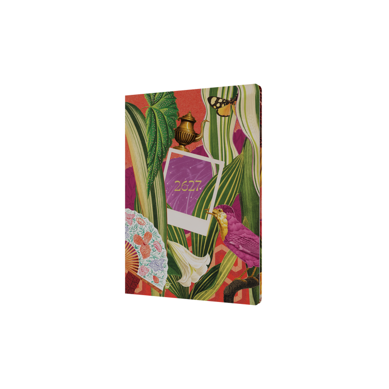 Collins Modern Organic 2027 A5 Week to View Recycled Bird front cover
