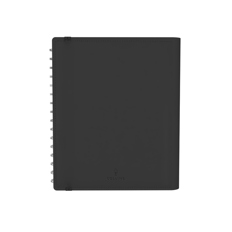 Plan + Note Pro 2027 A5 Week to View Charcoal interior layout