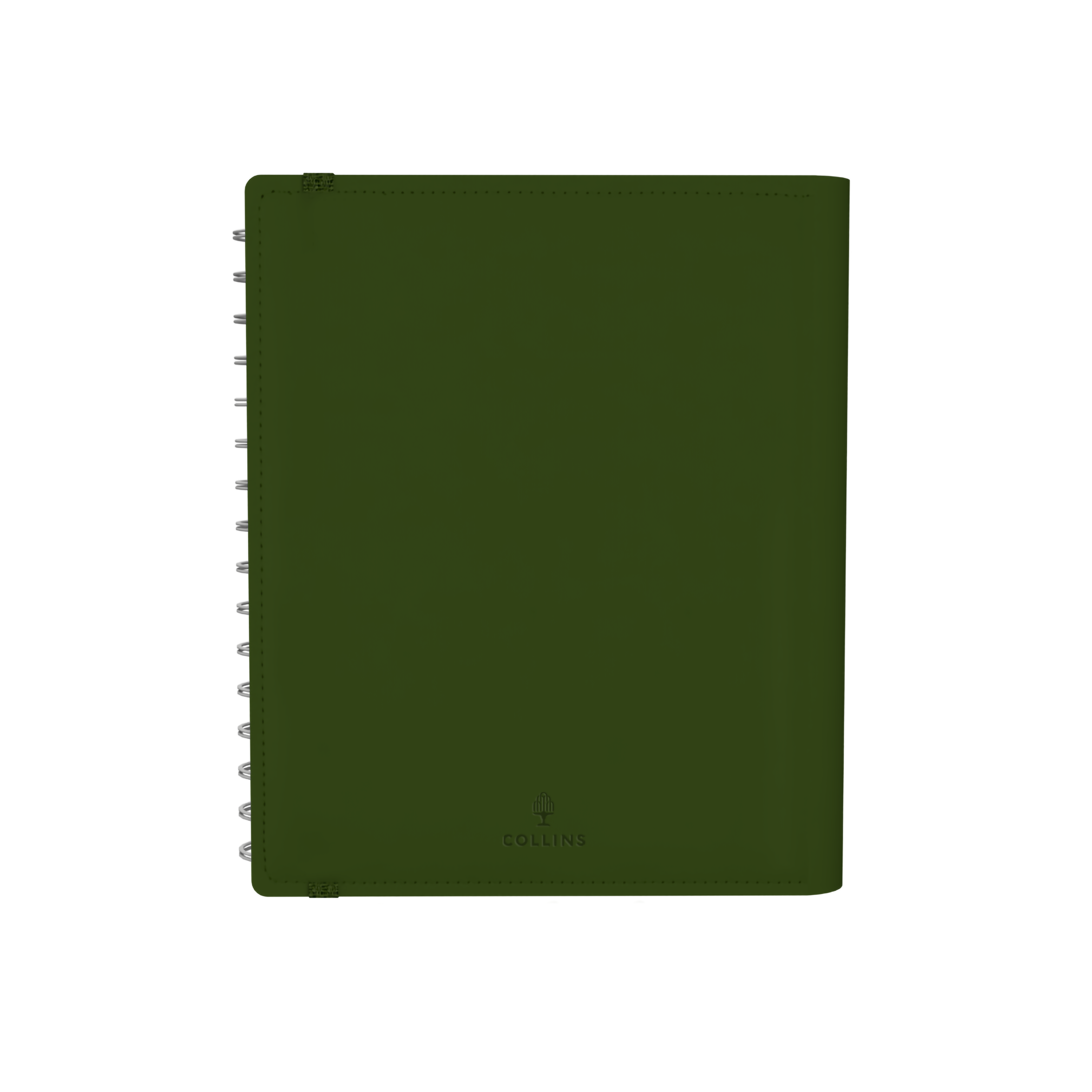 Plan + Note Pro 2027 A5 Week to View Green interior layout