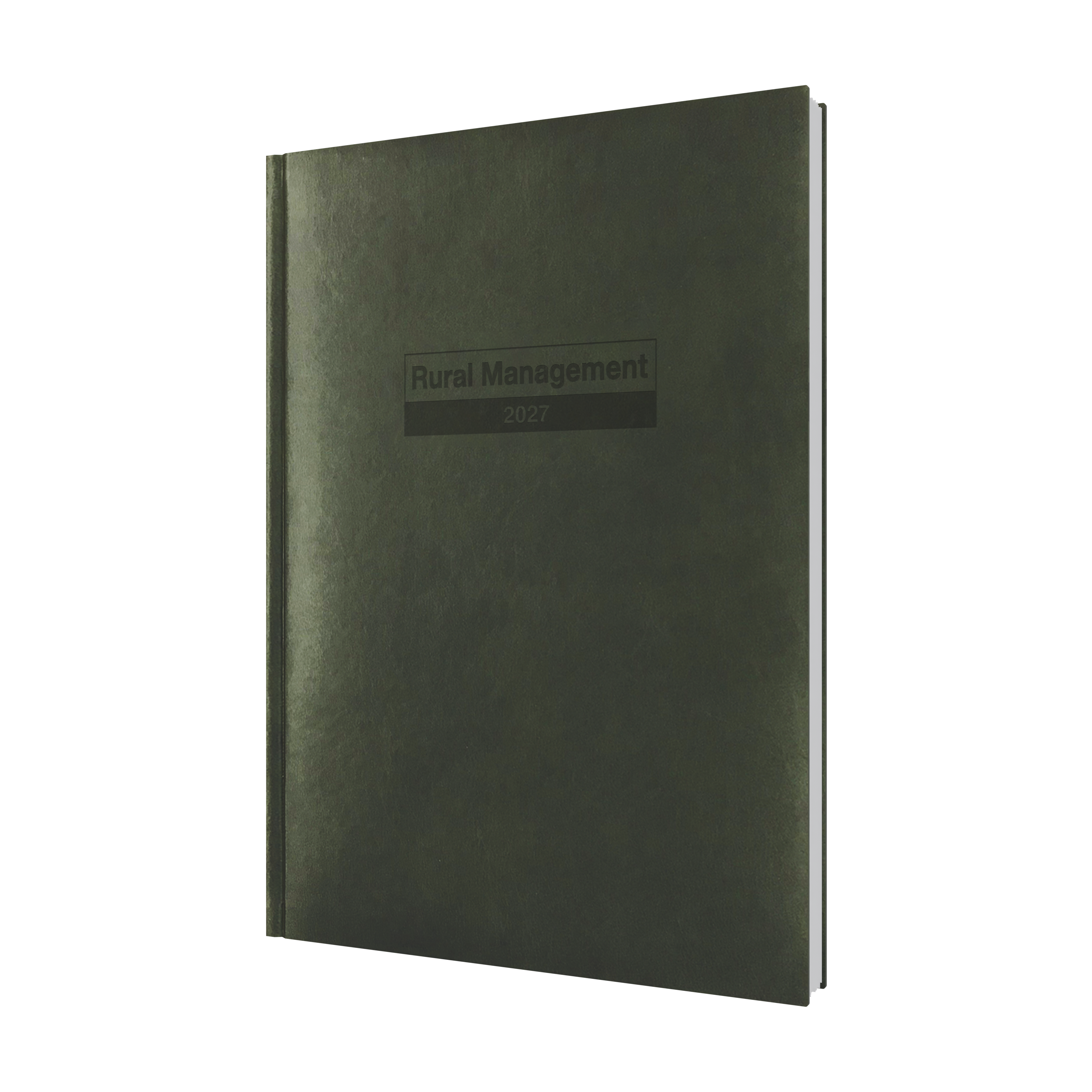 Rural Management 2027 A4 2 Days to a Page Green front cover