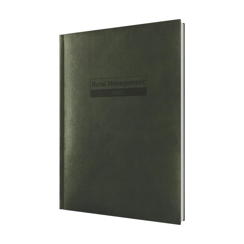 Rural Management 2027 A4 2 Days to a Page Green front cover