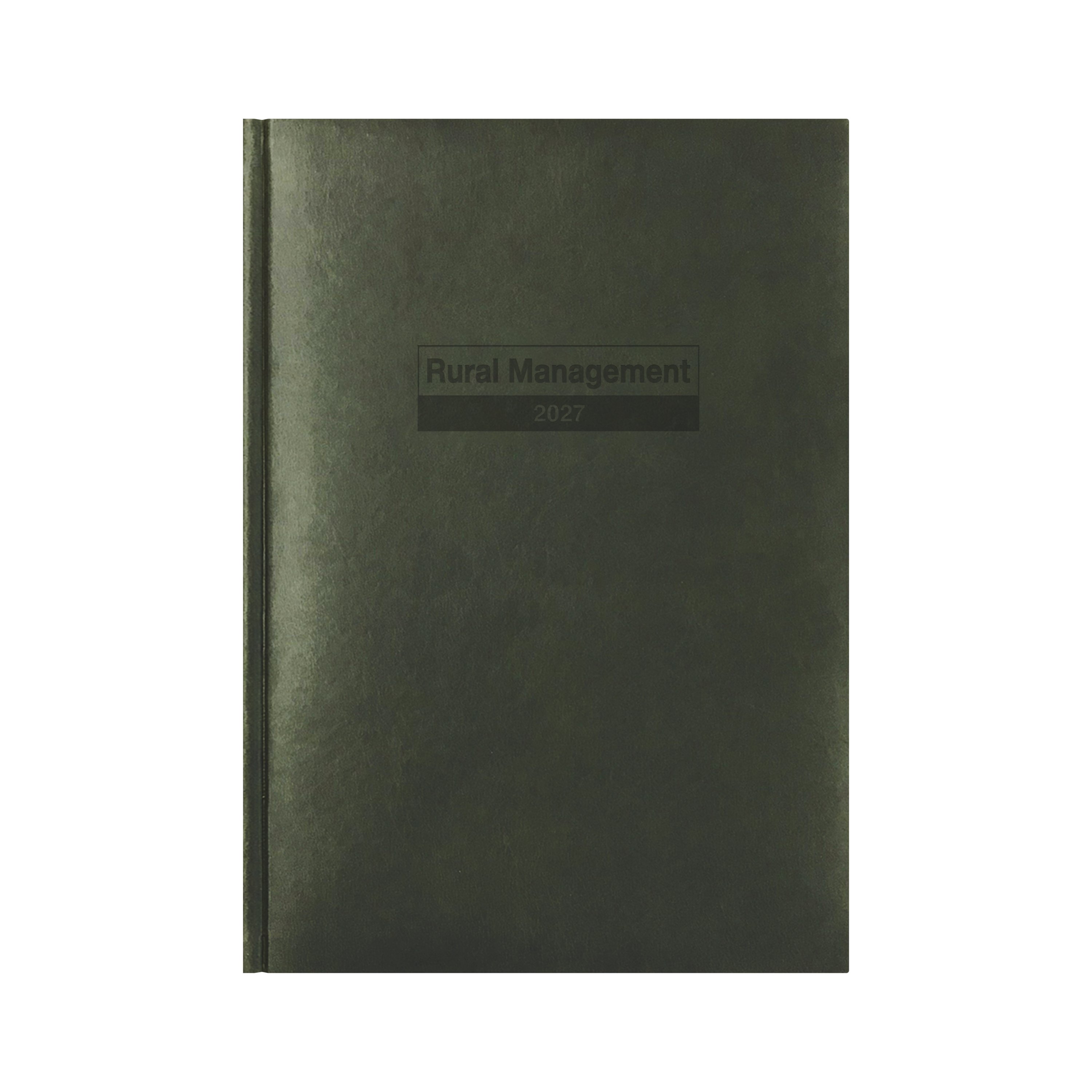 Rural Management 2027 A4 2 Days to a Page Green interior layout