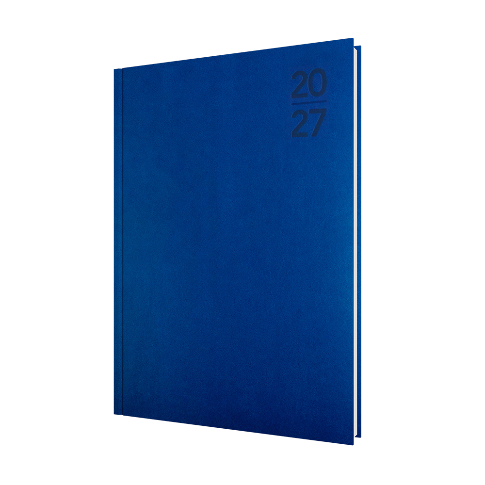 Collins Silhouette 2027 A4 Day to Page Navy front cover