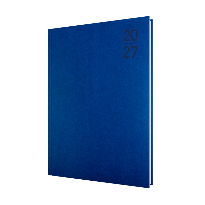 Collins Silhouette 2027 A4 Day to Page Navy front cover