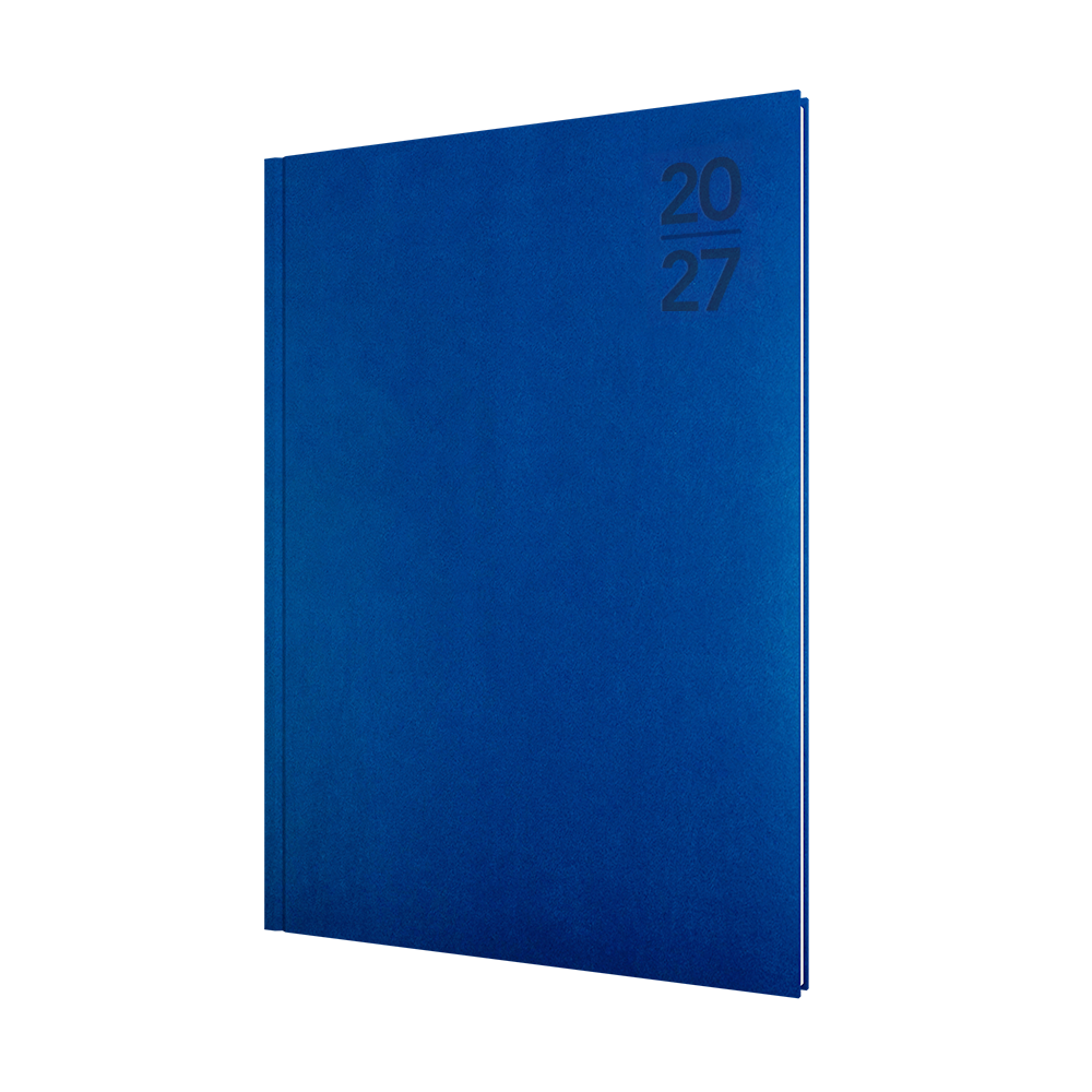 Collins Silhouette 2027 A4 Week to View Navy front cover