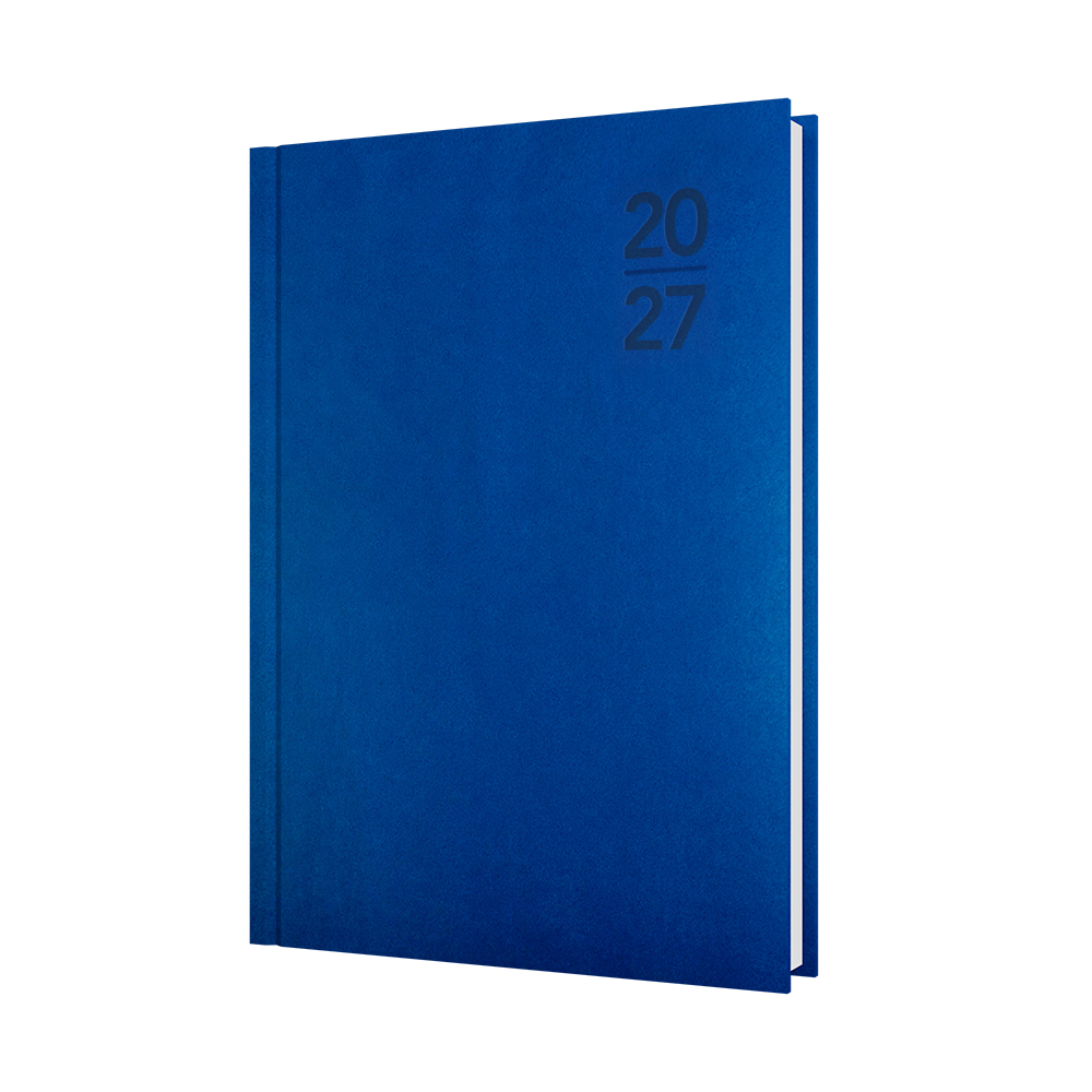 Collins Silhouette 2027 A5 Day to Page Navy front cover