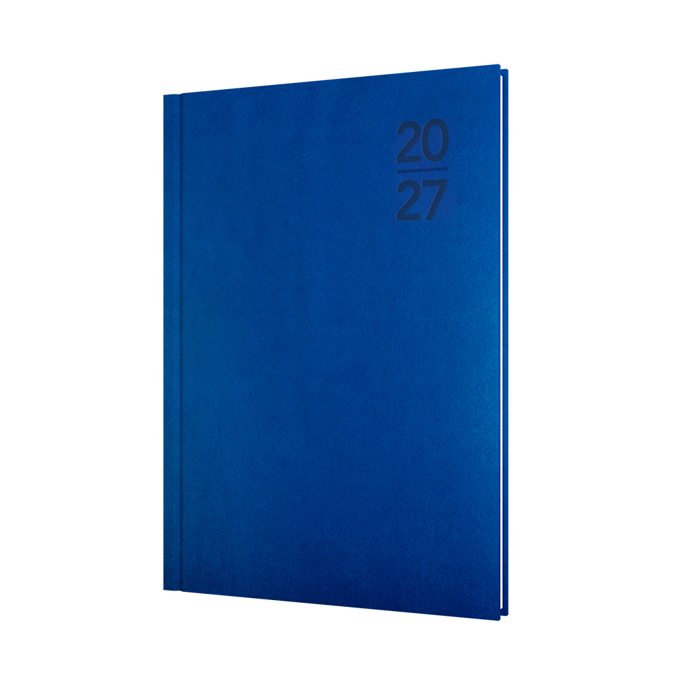Collins Silhouette 2027 A5 Week to View Navy front cover