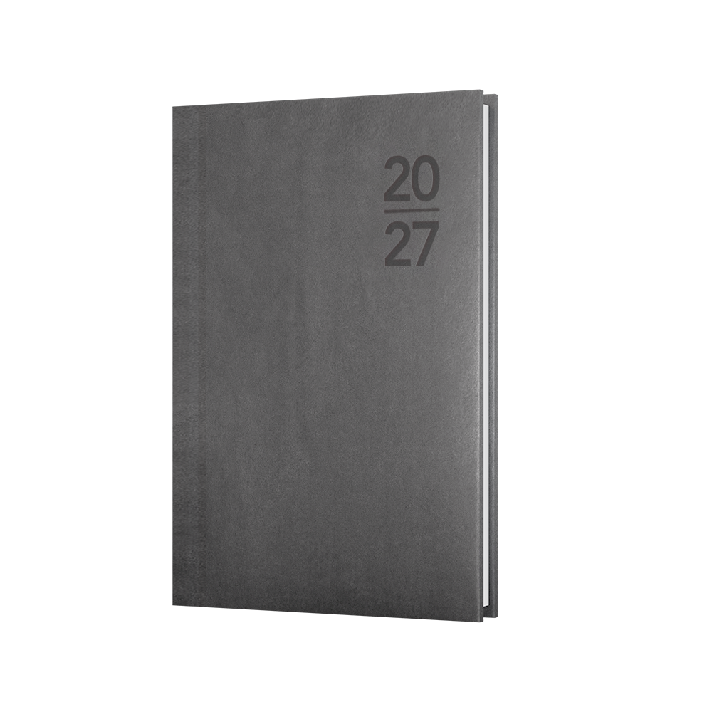 Collins Silhouette 2027 B7R Week to View Charcoal front cover