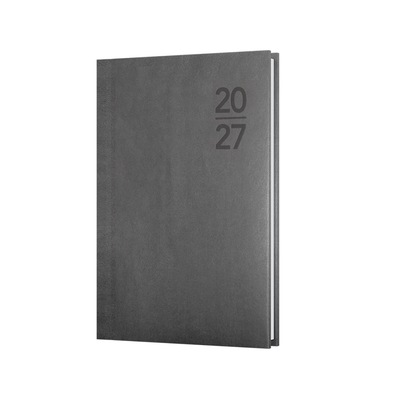Collins Silhouette 2027 B7R Week to View Charcoal front cover