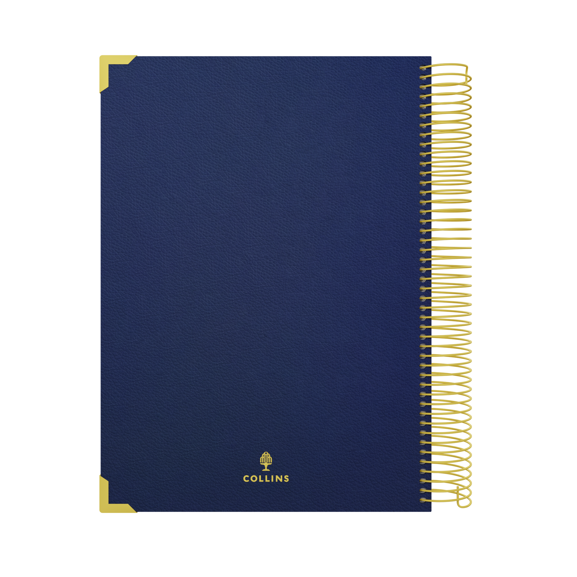 Collins Site Diary 2027 A4 Day to Page Navy interior layout