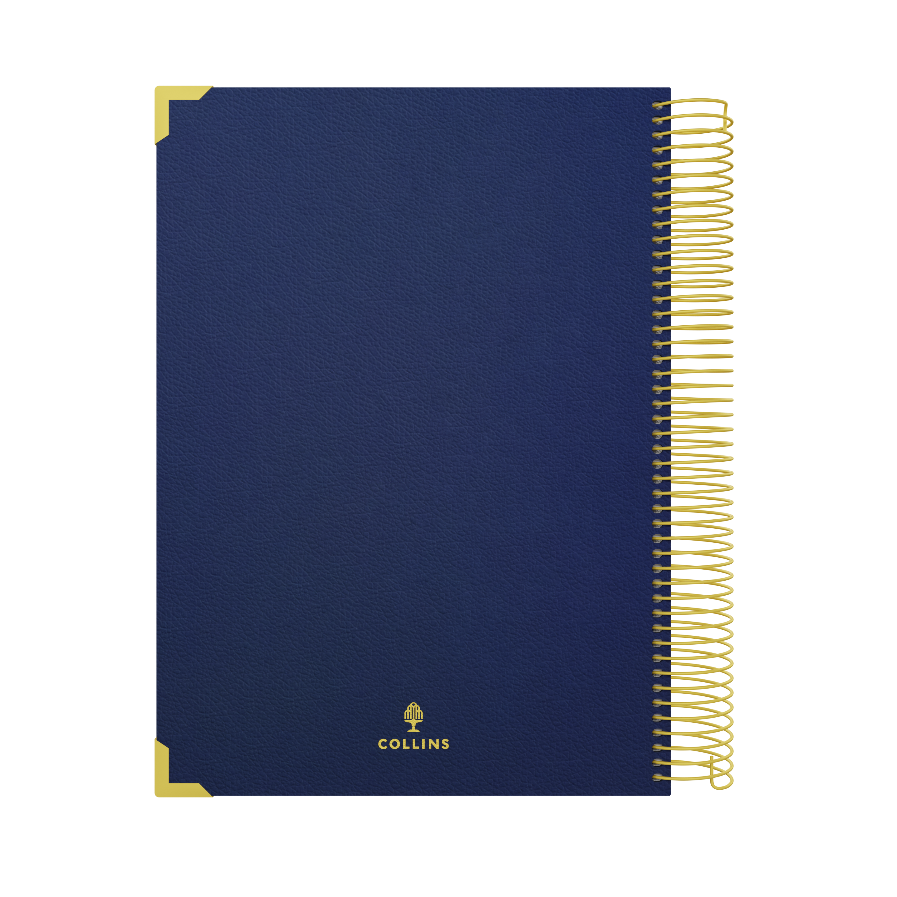 Collins Site Diary 2027 A4 Day to Page Navy interior layout