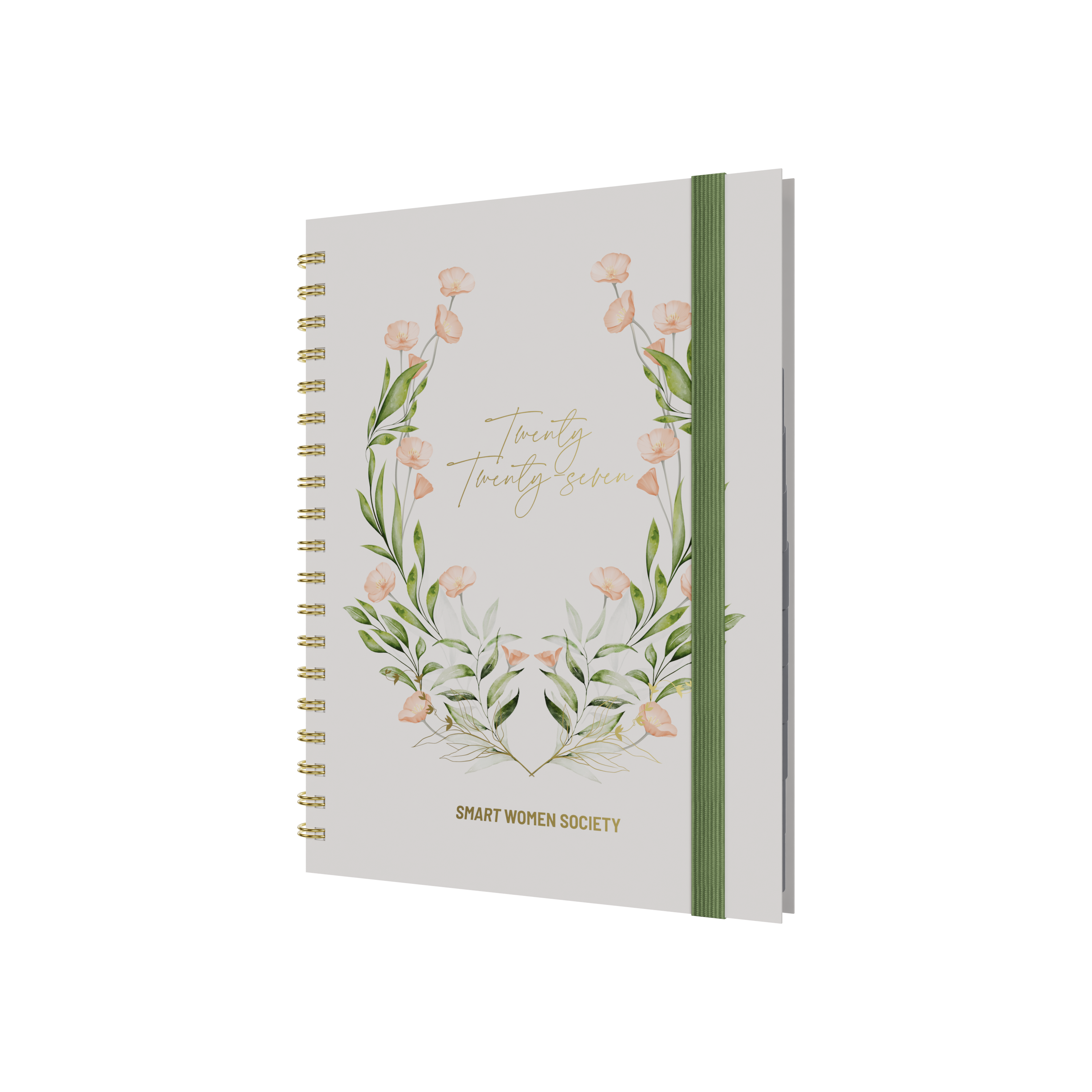Smart Women's Society 2027 B5 Week to View Peach front cover