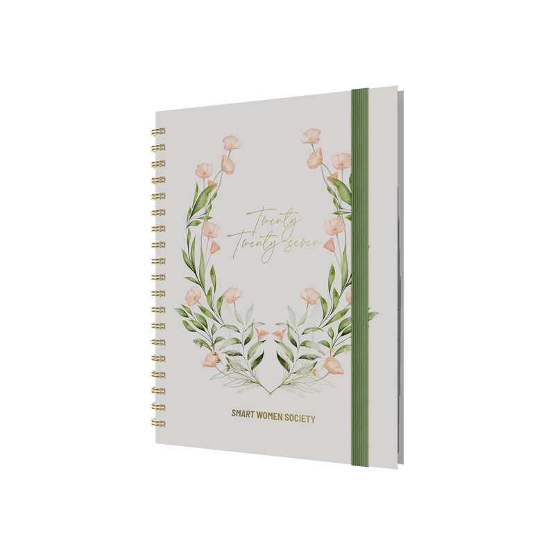 Smart Women's Society 2027 B5 Week to View Peach front cover