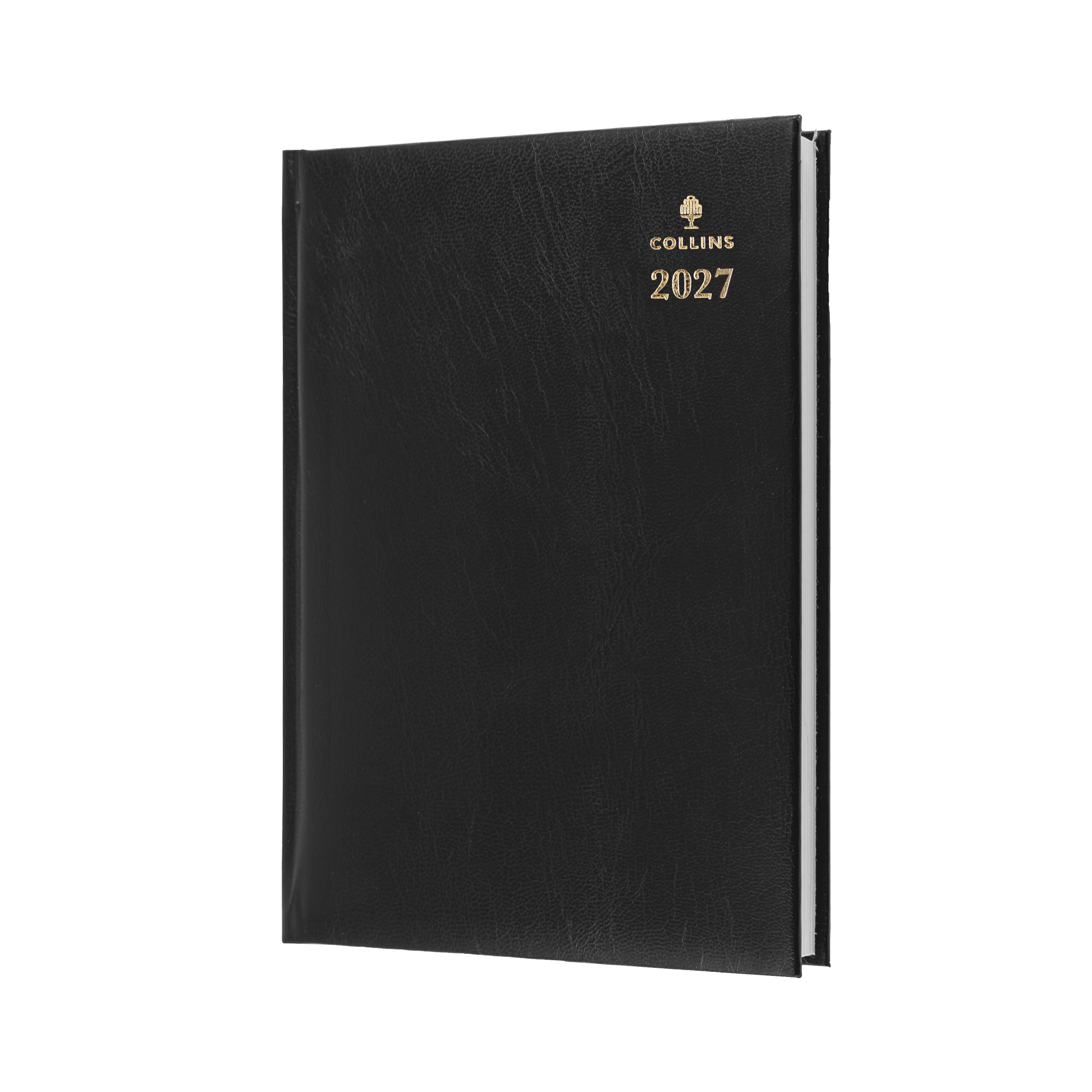 Sterling 2027 A4 Day to Page Black front cover