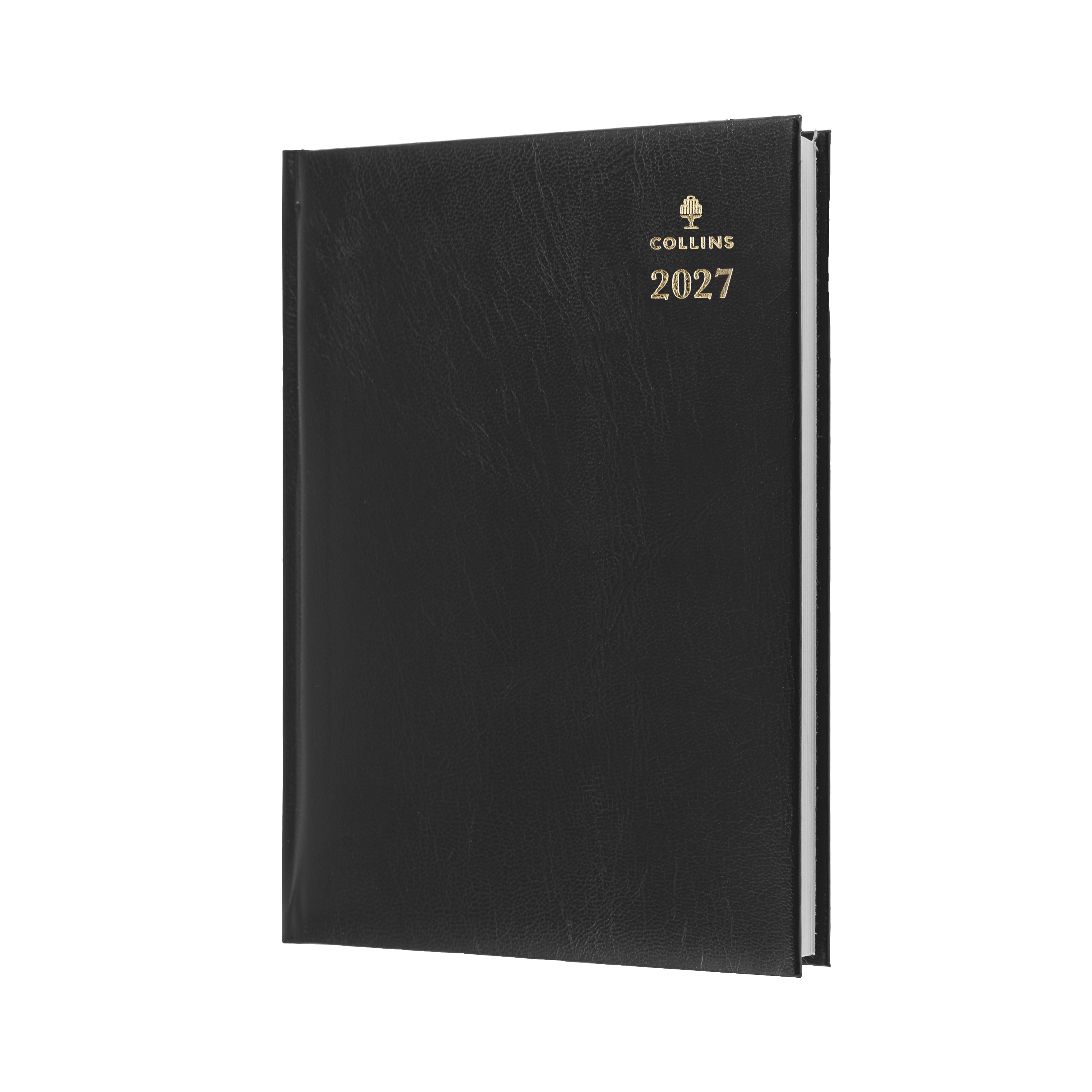 Sterling 2027 A4 Day to Page Black front cover