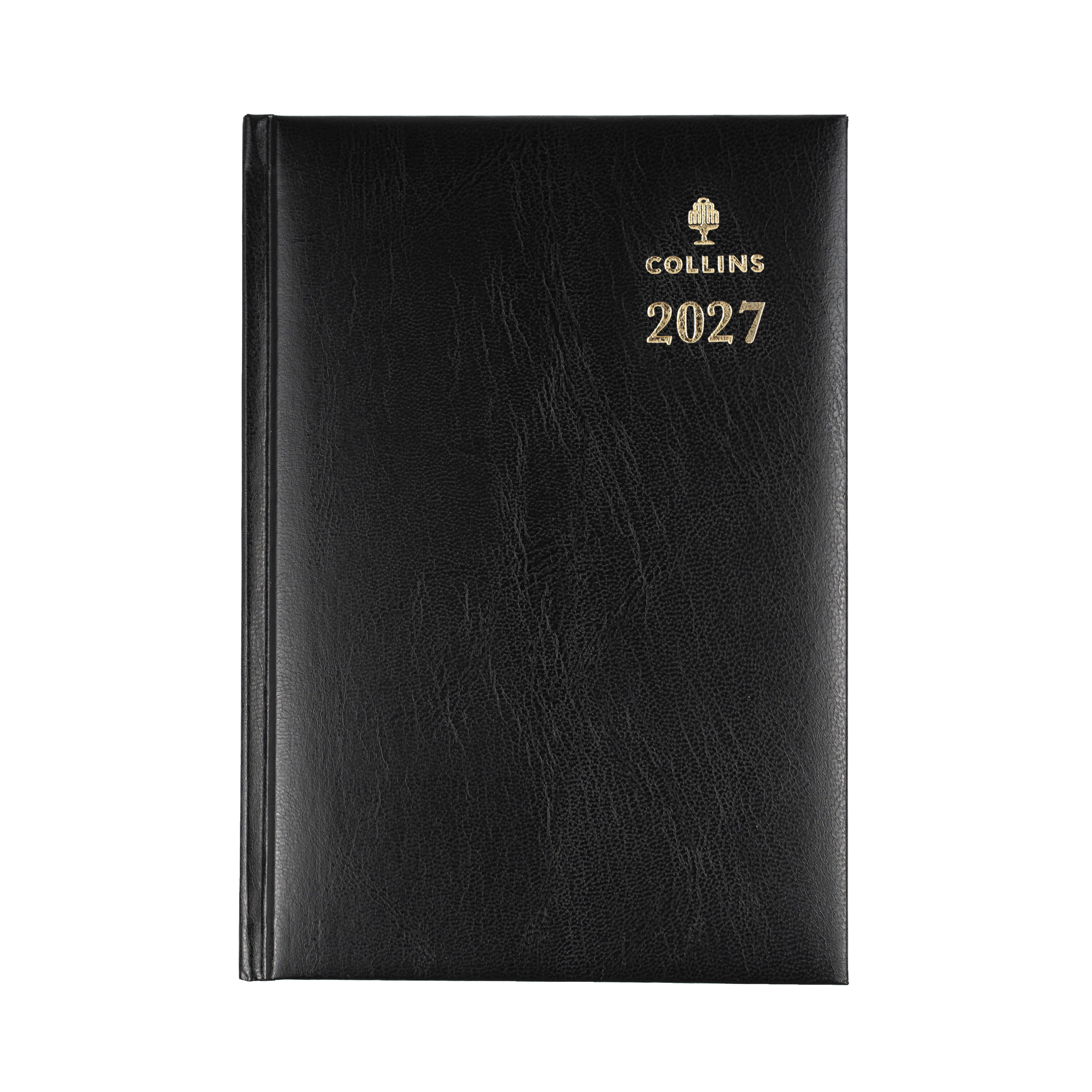 Sterling 2027 A5 Day to Page Black angled view