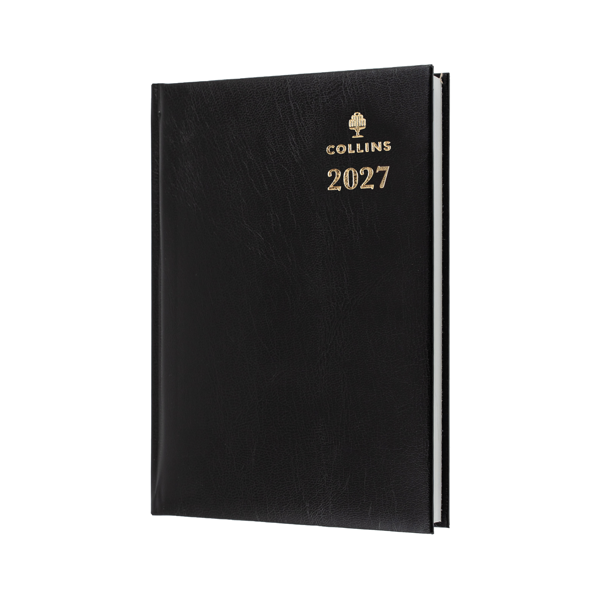 Sterling 2027 A5 Day to Page Black front cover