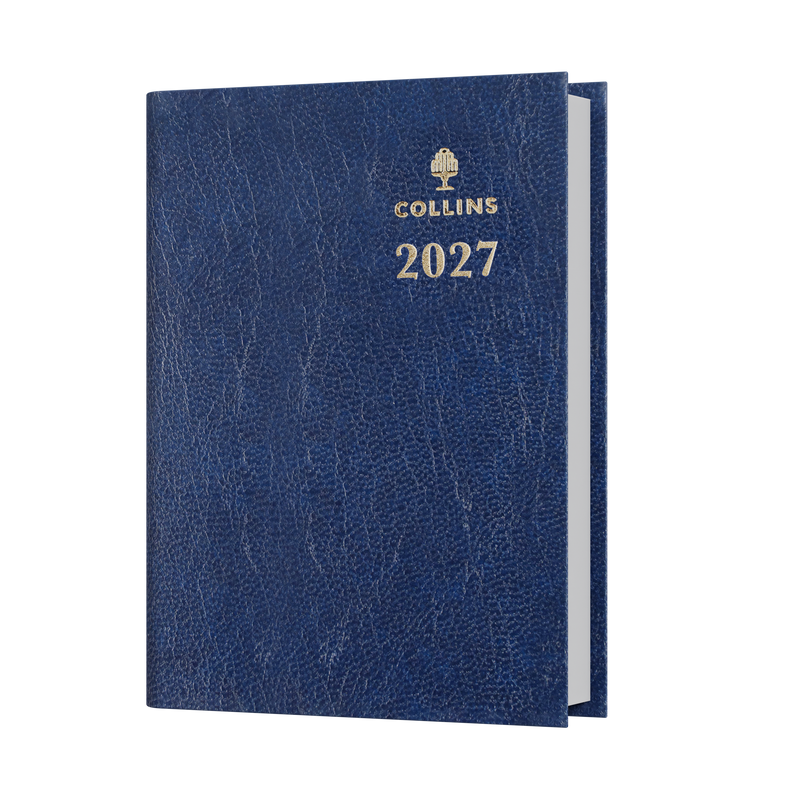 Sterling 2027 A7 Day to Page Blue front cover
