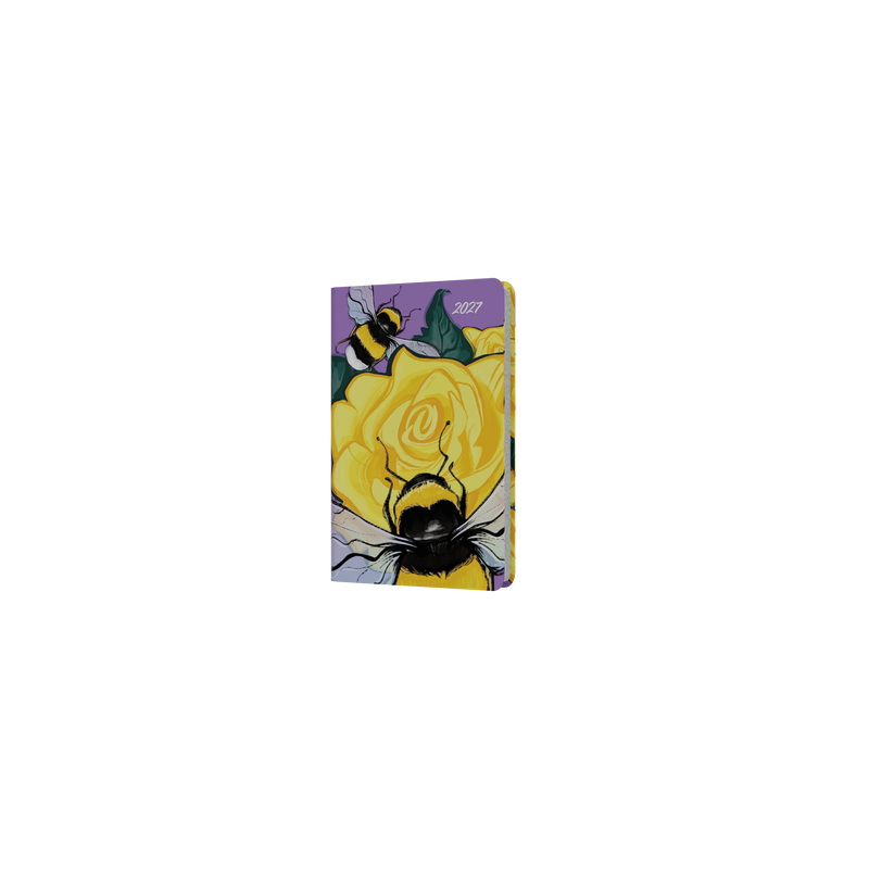 The Roses 2027 Pocket Week to View Bee front cover