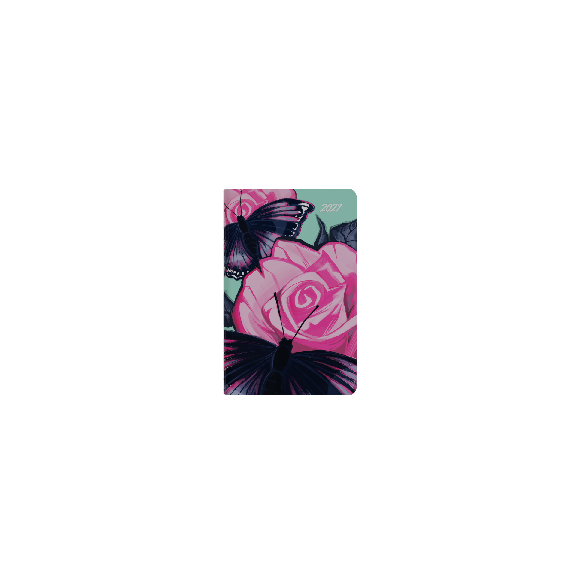 The Roses 2027 Pocket Week to View Butterfly angled view