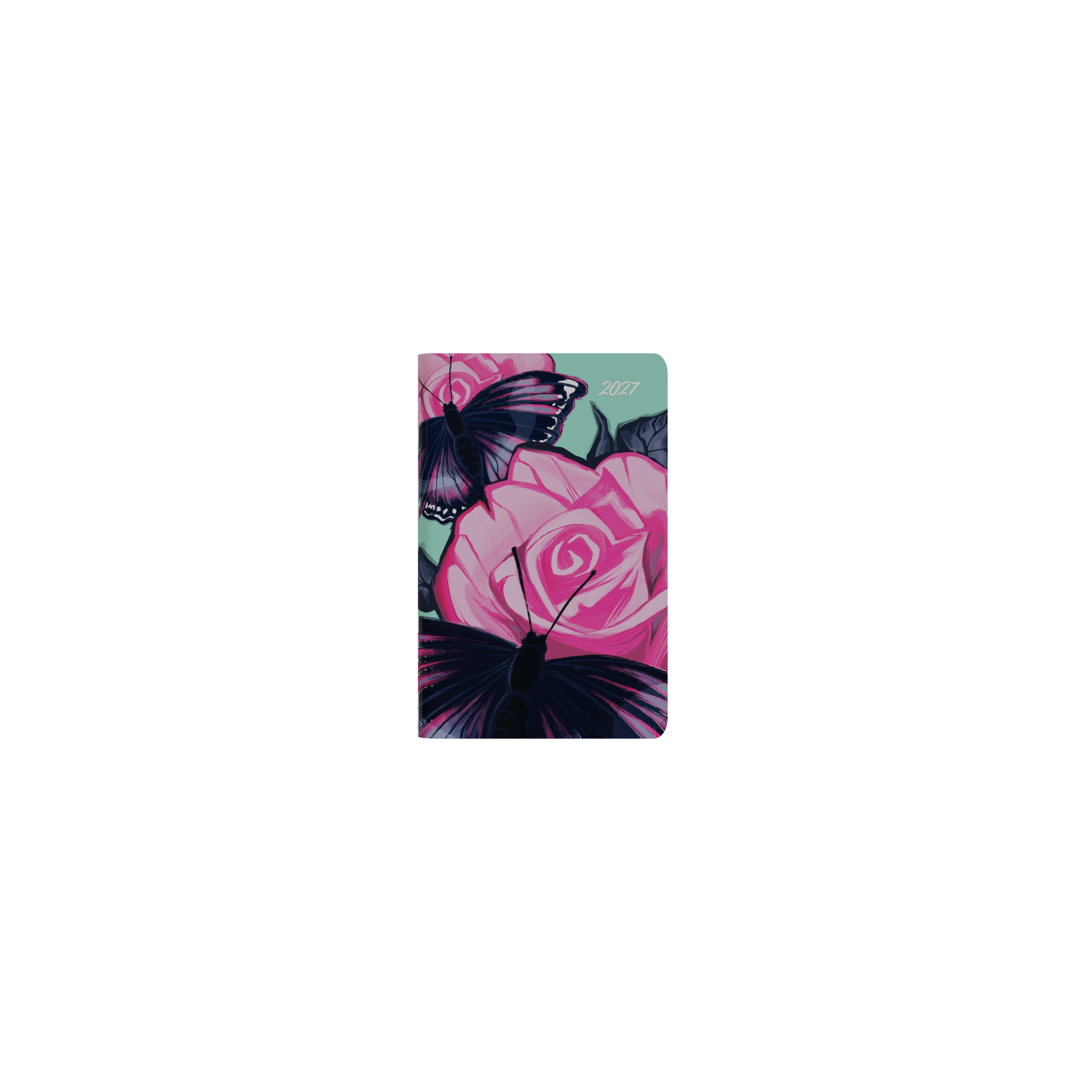 The Roses 2027 Pocket Week to View Butterfly angled view
