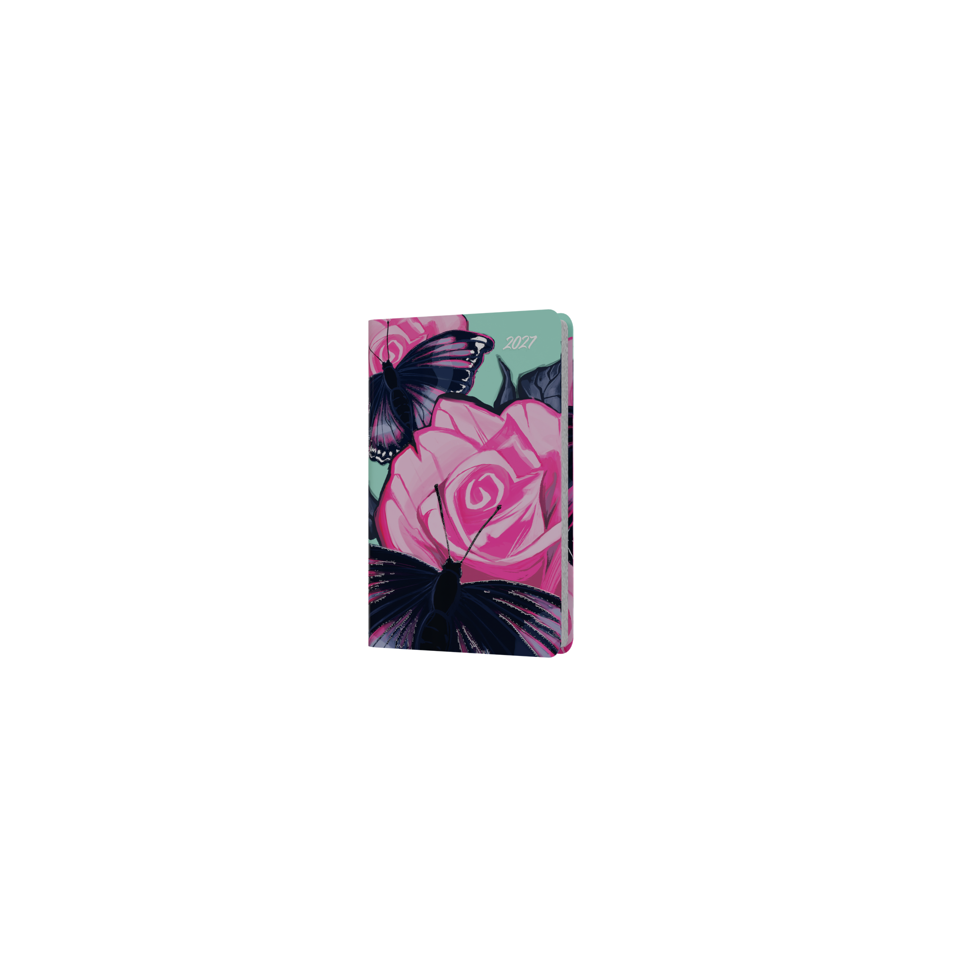 The Roses 2027 Pocket Week to View Butterfly front cover