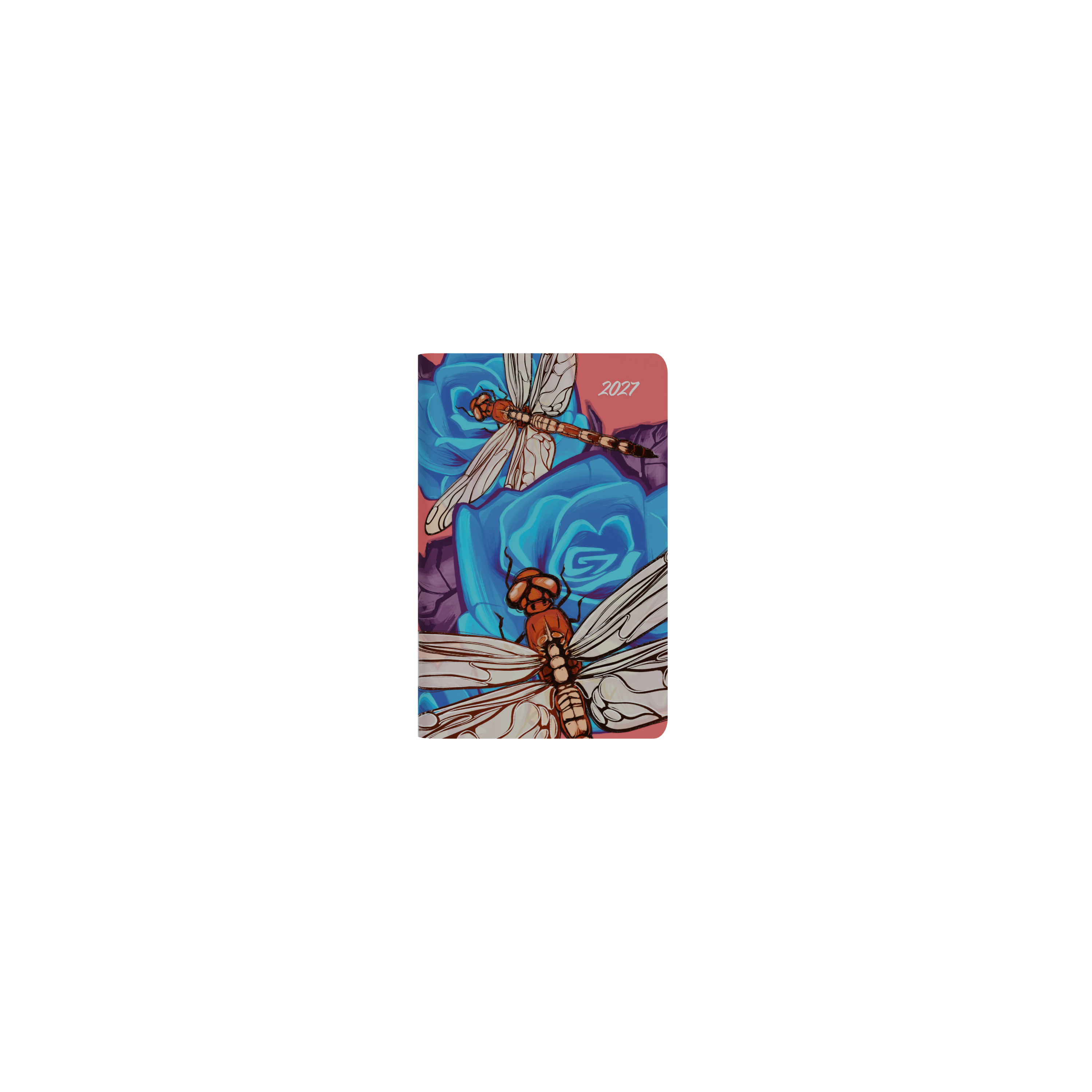 The Roses 2027 Pocket Week to View Dragonfly angled view