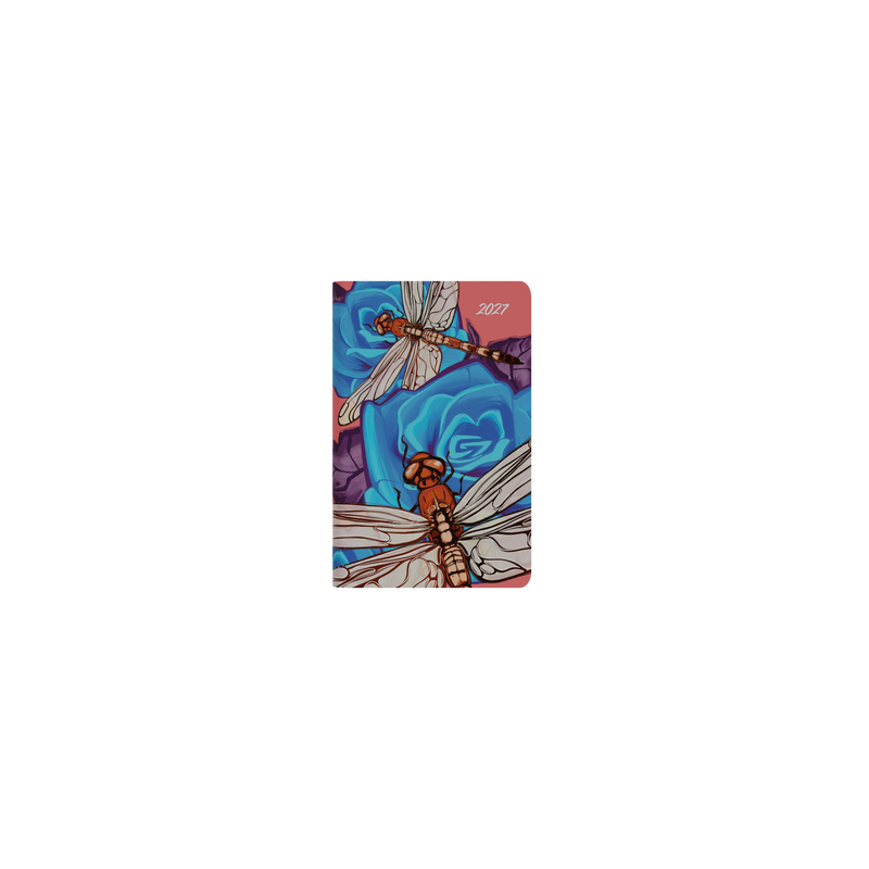 The Roses 2027 Pocket Week to View Dragonfly angled view