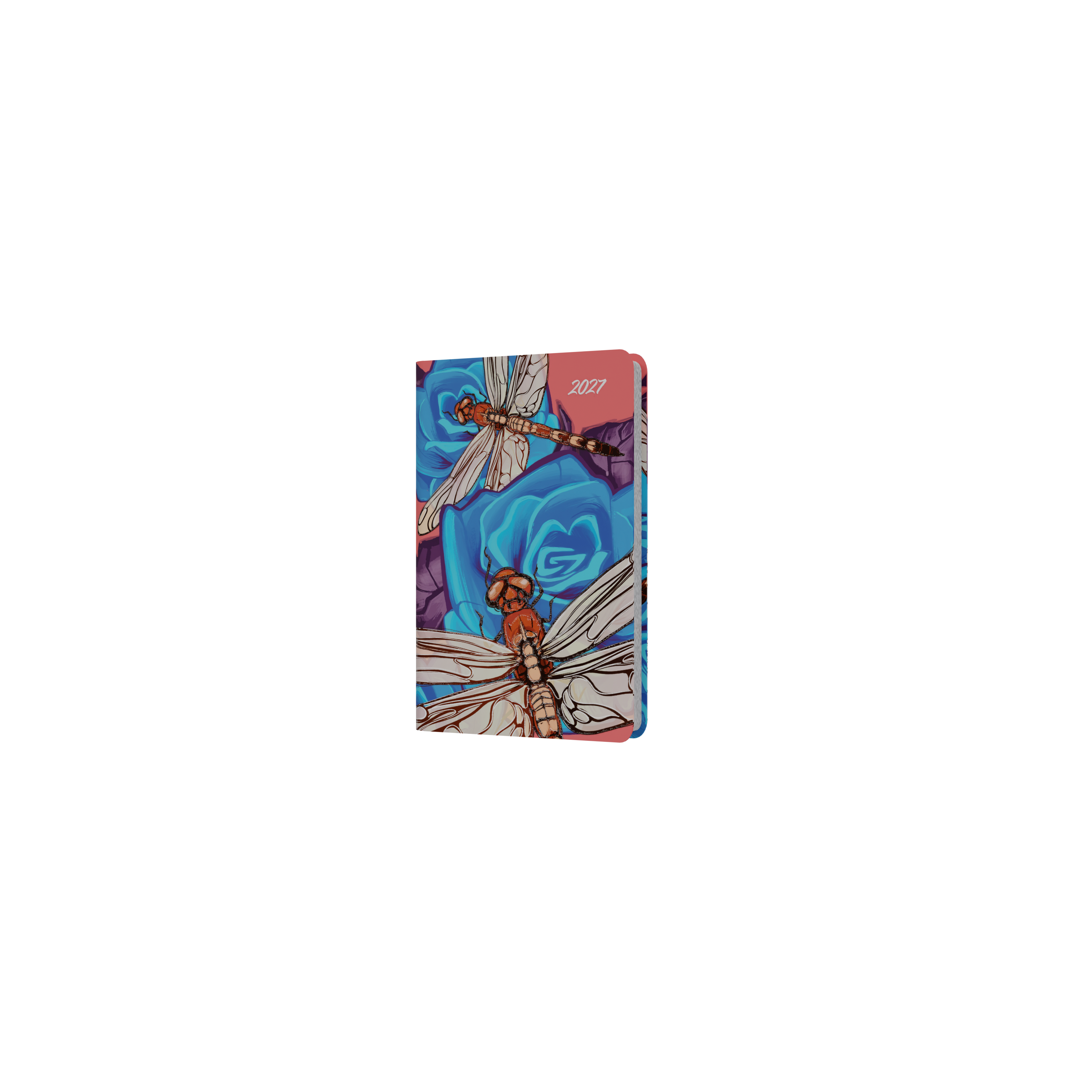 The Roses 2027 Pocket Week to View Dragonfly front cover